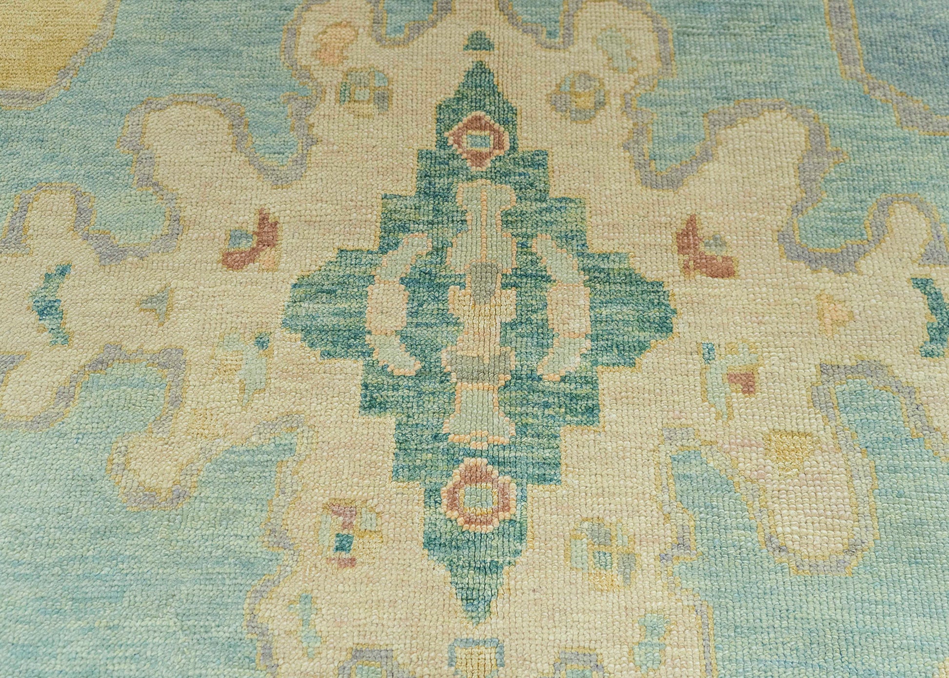Turkish Oushak Rug 5'11" x 8'11" #19233