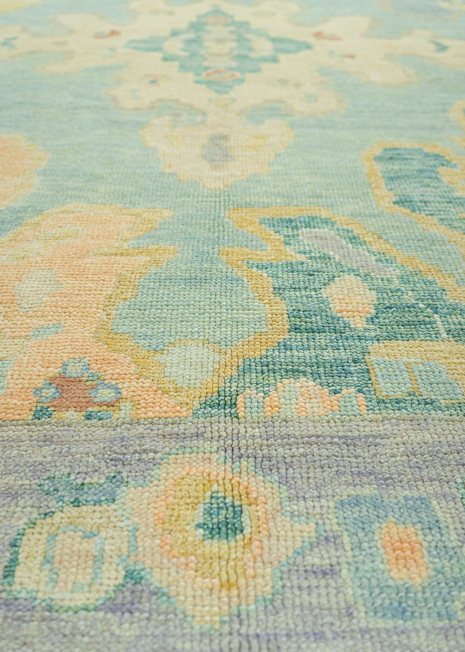 Turkish Oushak Rug 5'11" x 8'11" #19233