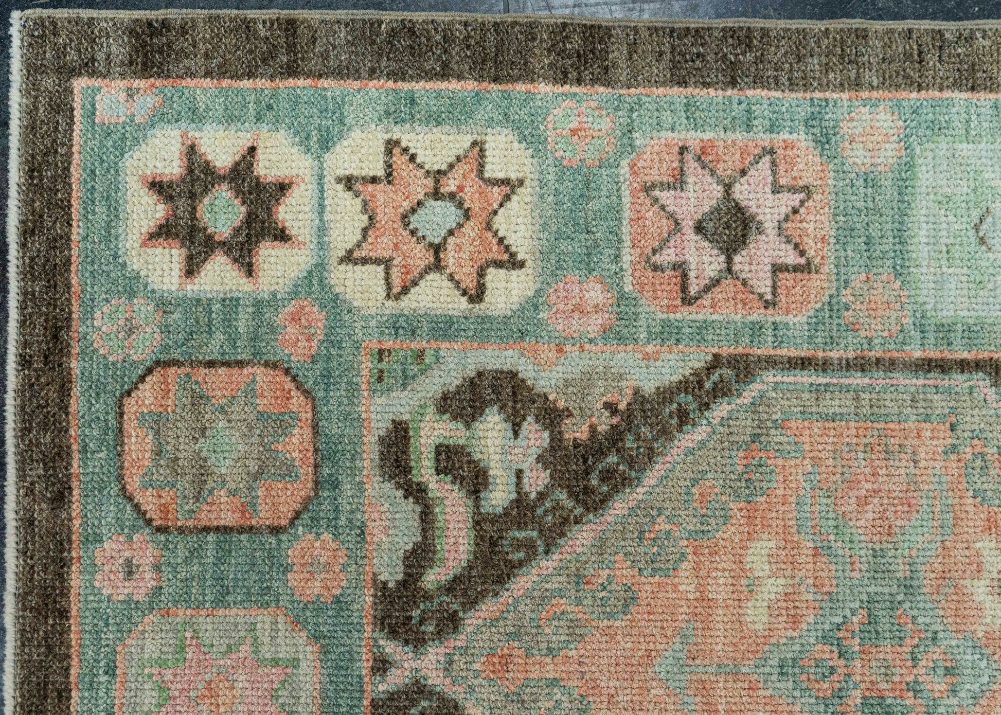 Turkish Oushak Rug 6'1" x 8'10" #20051