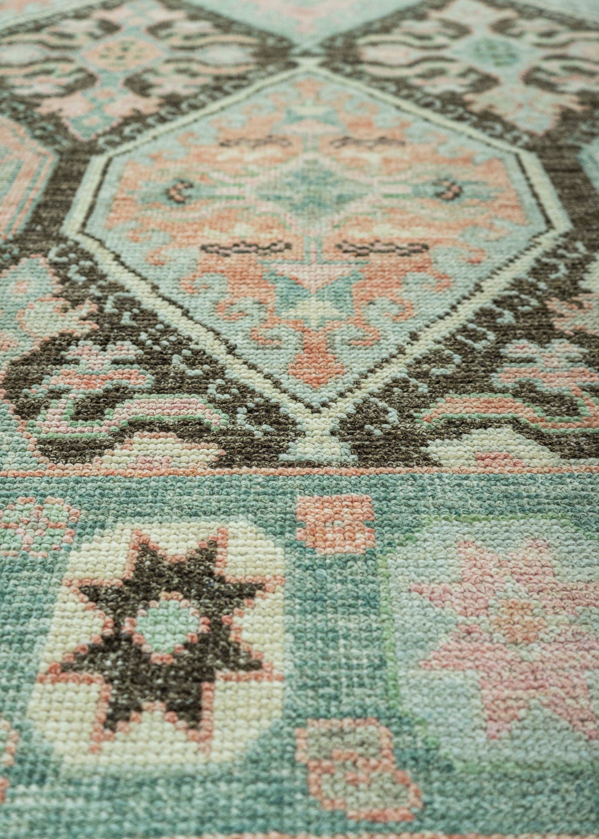 Turkish Oushak Rug 6'1" x 8'10" #20051