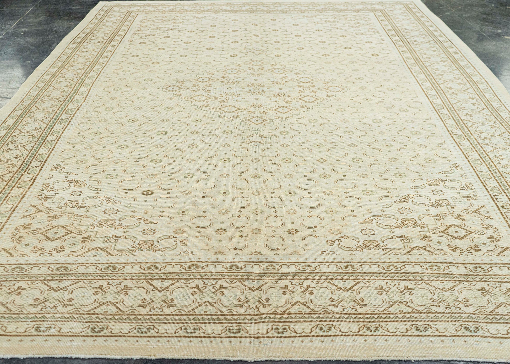 Turkish Vintage Rug  9'7" x 13'2" #22772