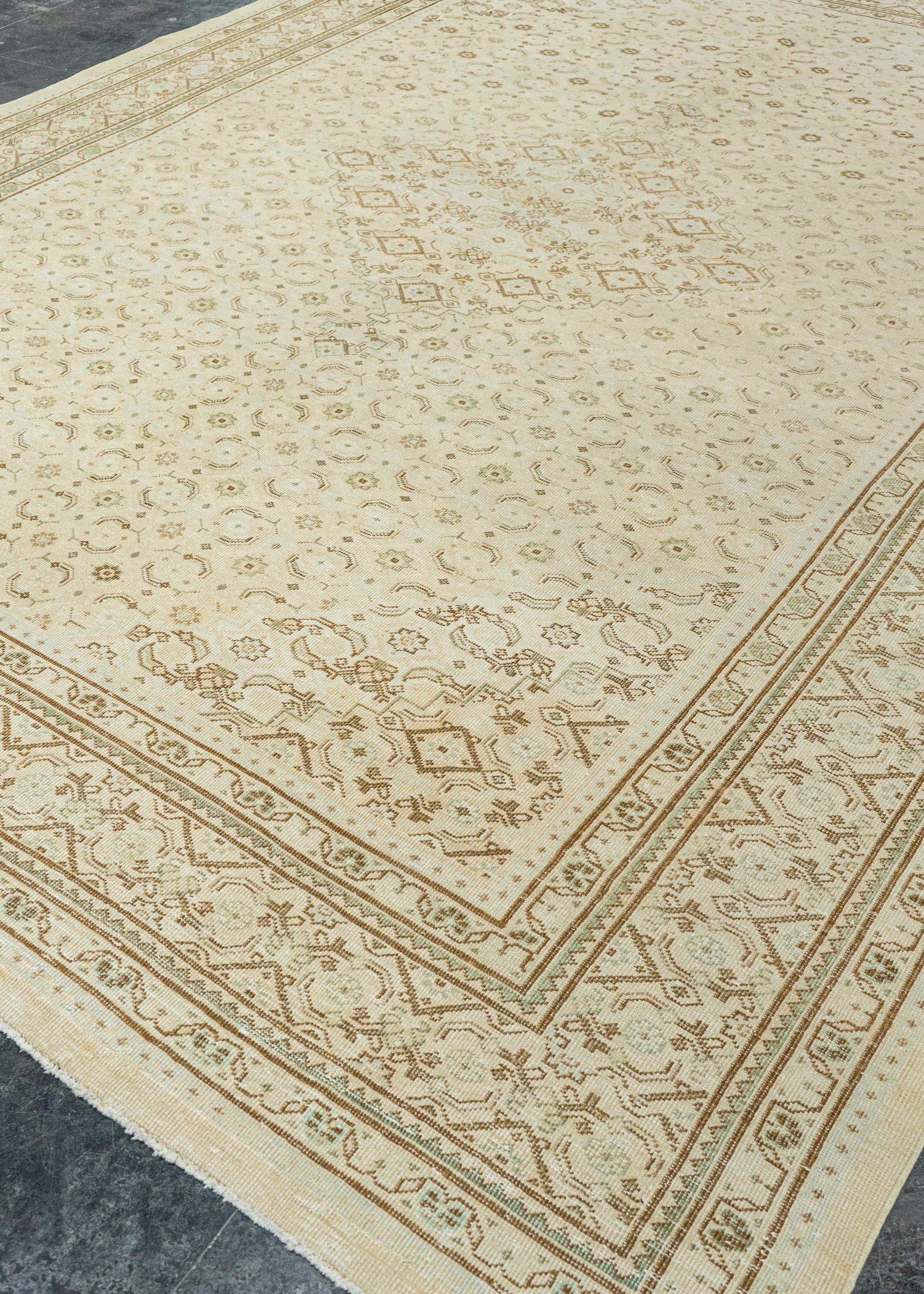 Turkish Vintage Rug  9'7" x 13'2" #22772