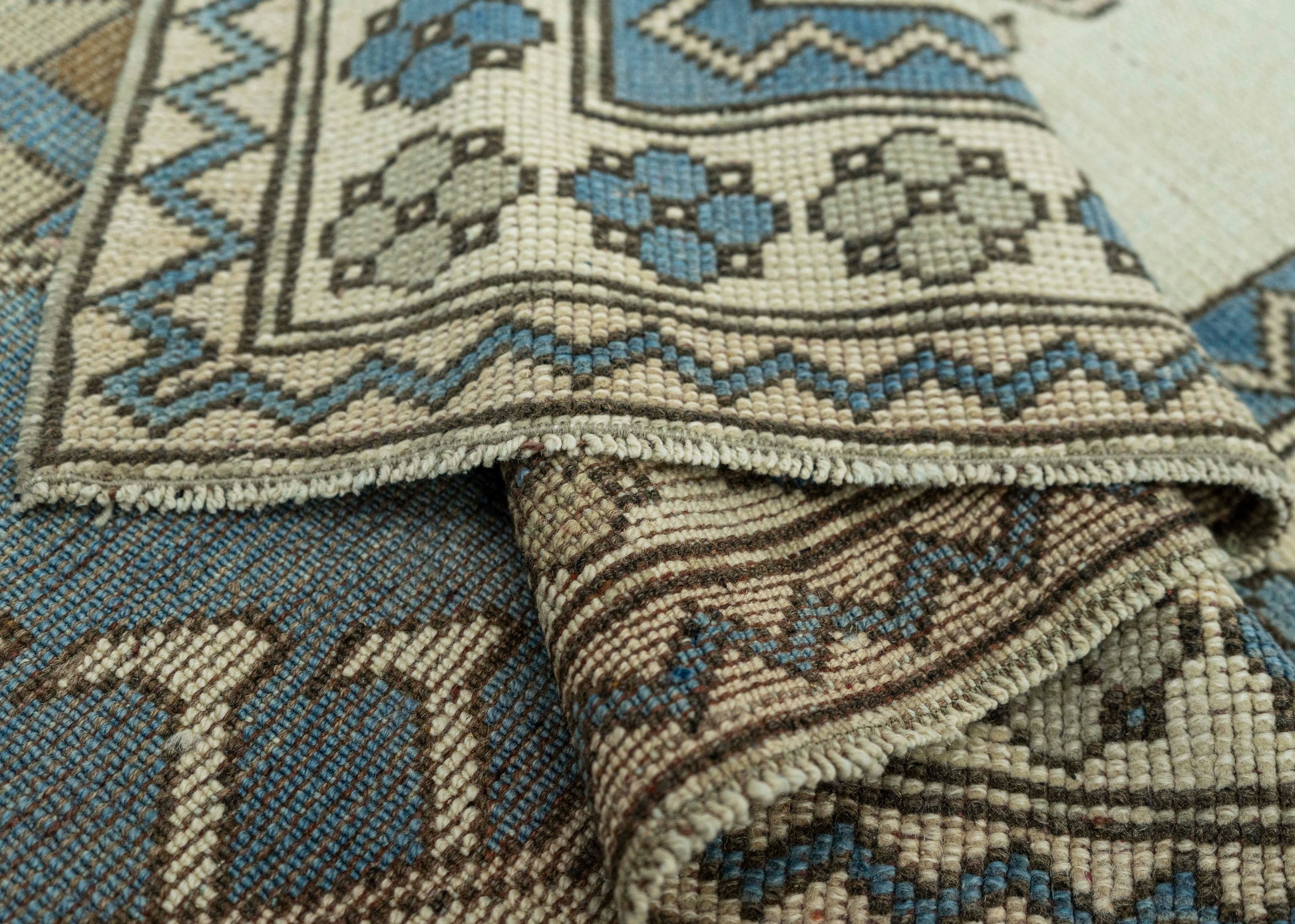 Turkish Vintage Rug 5'4" x 9'2" #20569