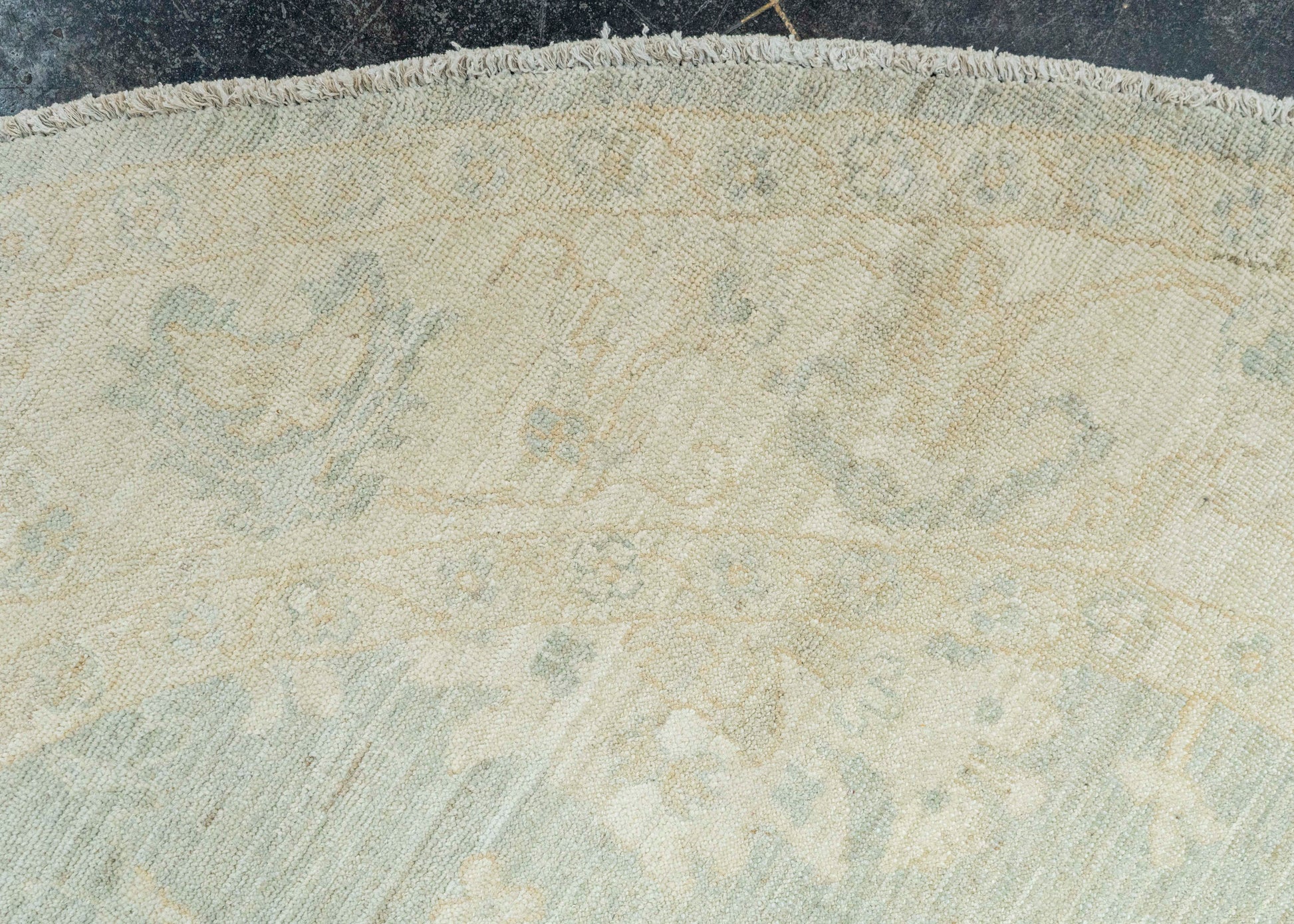 Oushak Round Rug 8' x 8' #22694