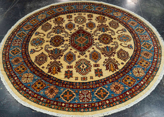Square Oriental Handmade Rug  5'8" x 5'8" #22883