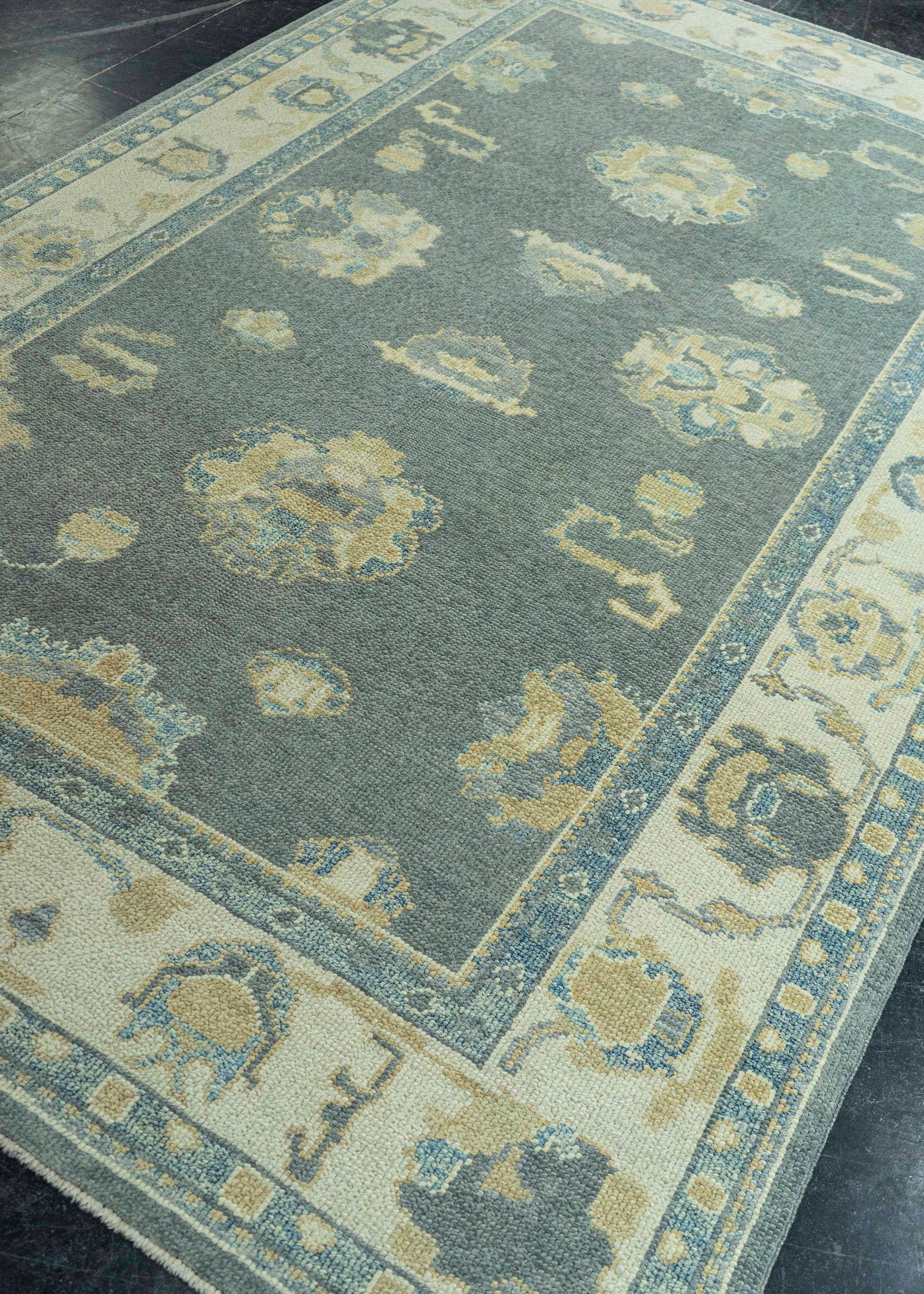 Turkish Oushak Rug 6' x 9'7" #19105