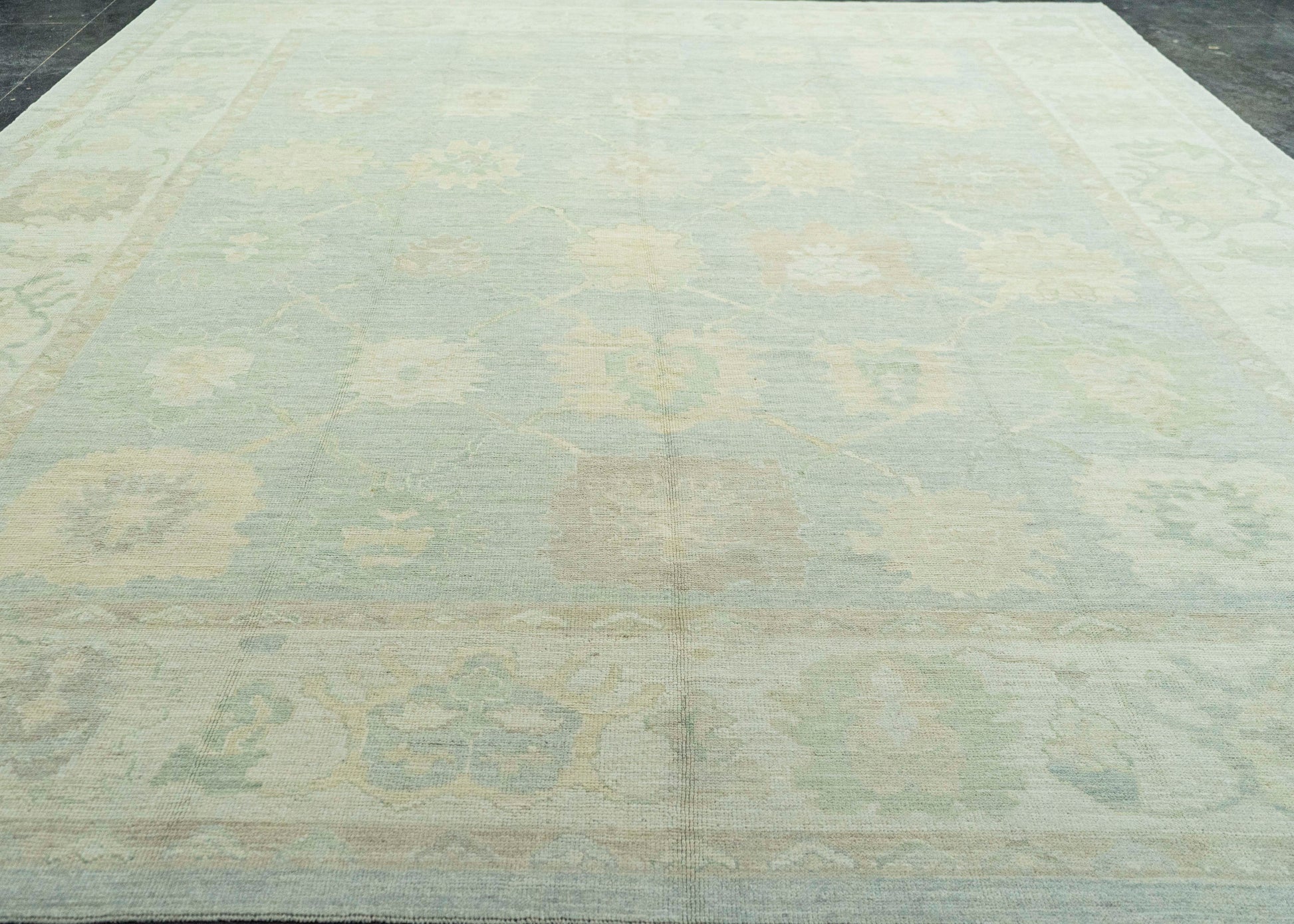 Turkish Oushak Rug 12'5" x 15'4" #23039