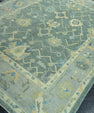 Turkish Oushak Rug 6'7" x 9' #19060
