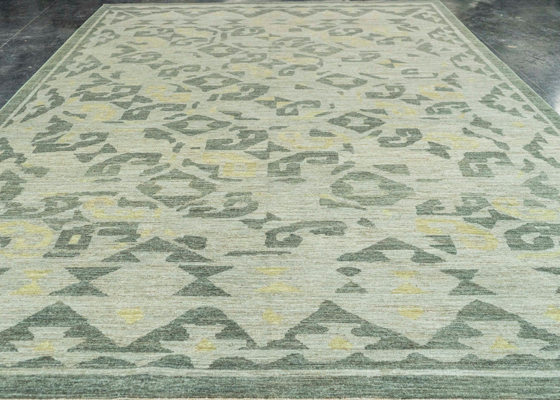 Turkish Oushak Antique Look Rug 10'4" x 15'1" #23035