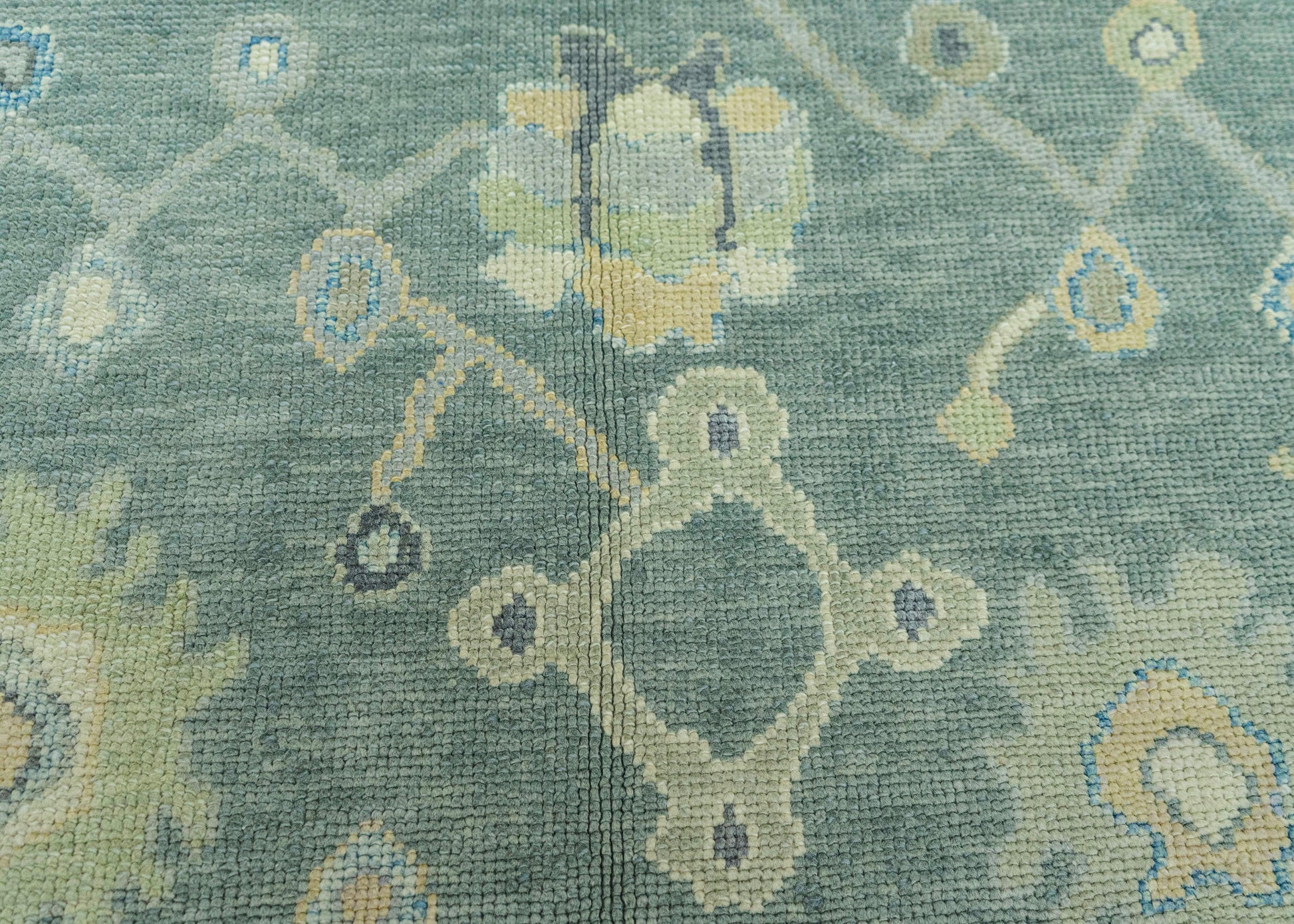 Turkish Oushak Rug 6'7" x 9' #19060
