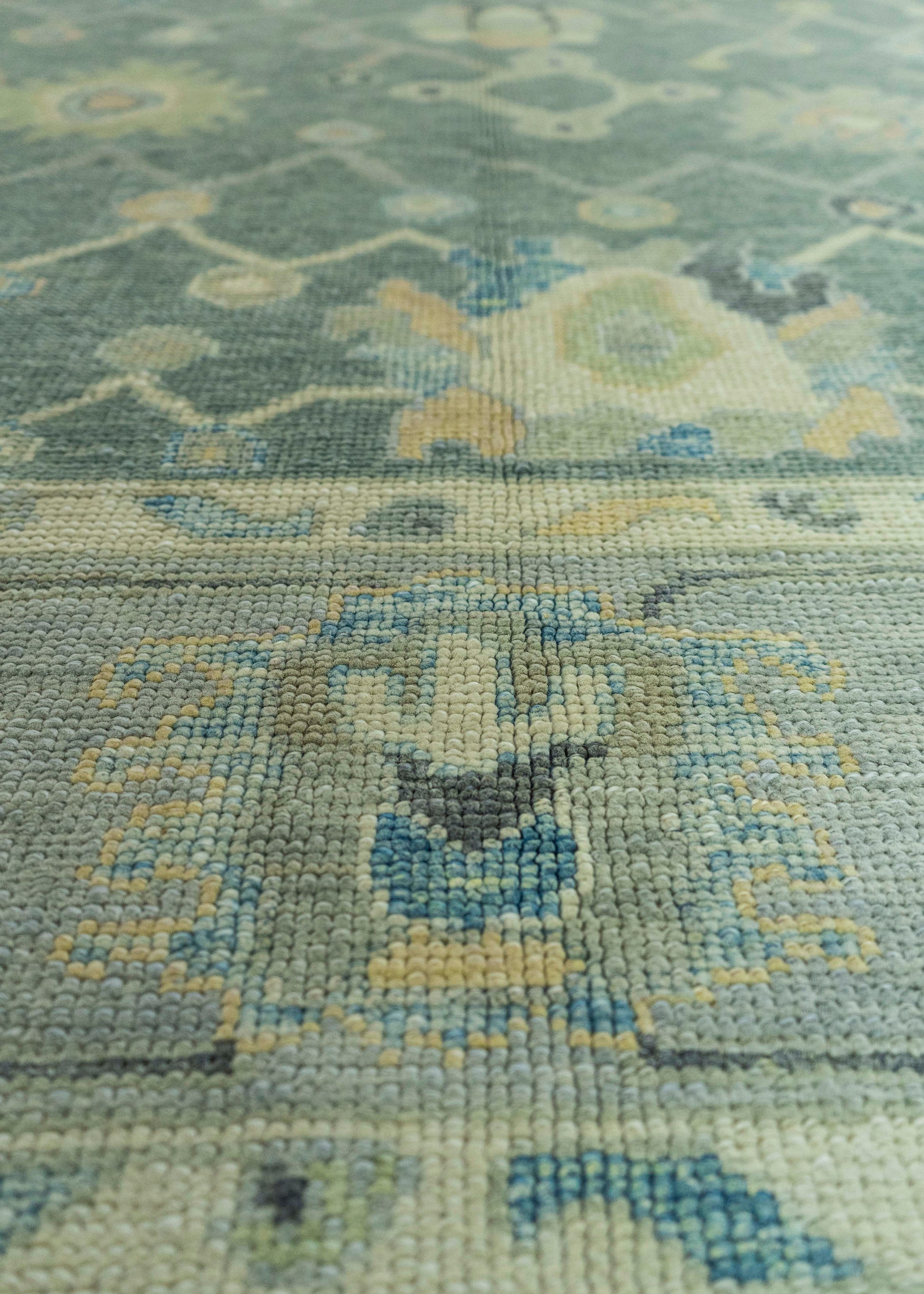 Turkish Oushak Rug 6'7" x 9' #19060