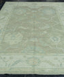 Turkish Oushak Rug 6'2" x 8'9" #19316