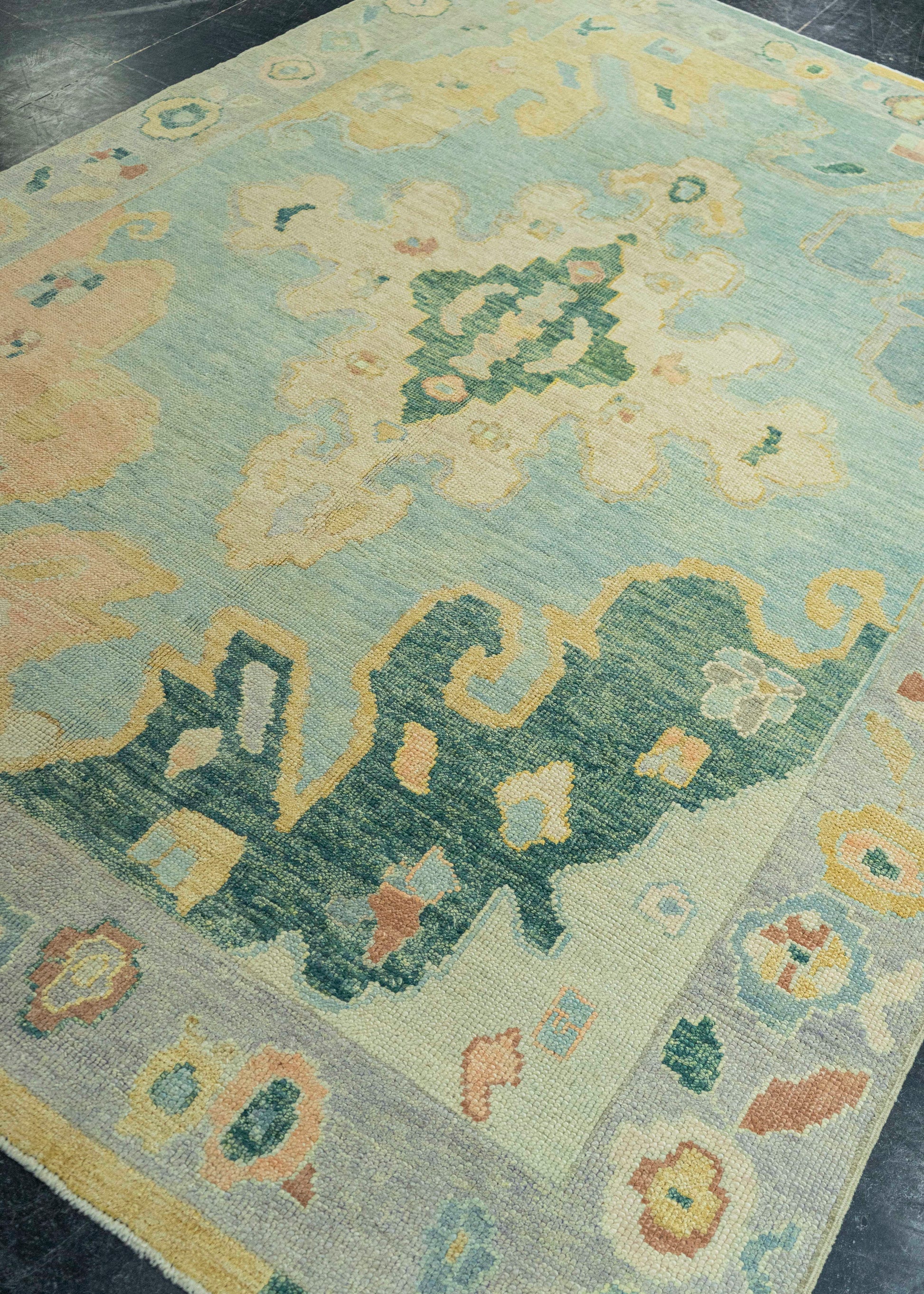 Turkish Oushak Rug 6' x 8'11" #19151