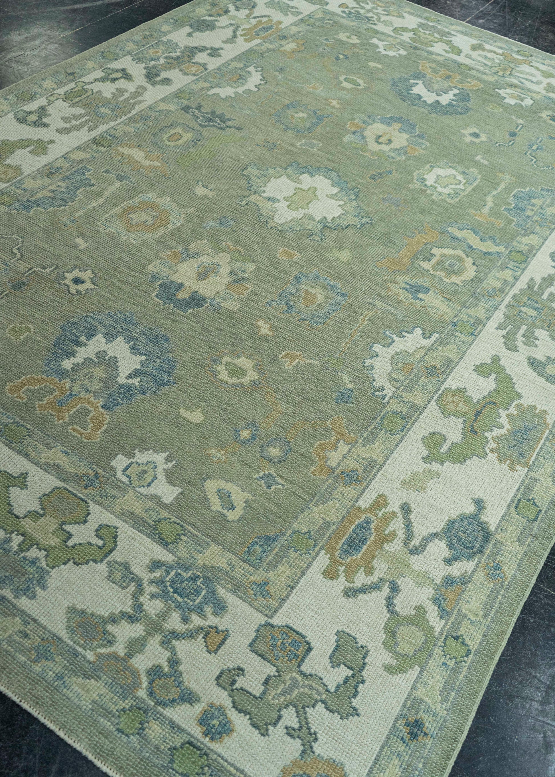 Turkish Oushak Rug 6'1" x 9'1" #19127