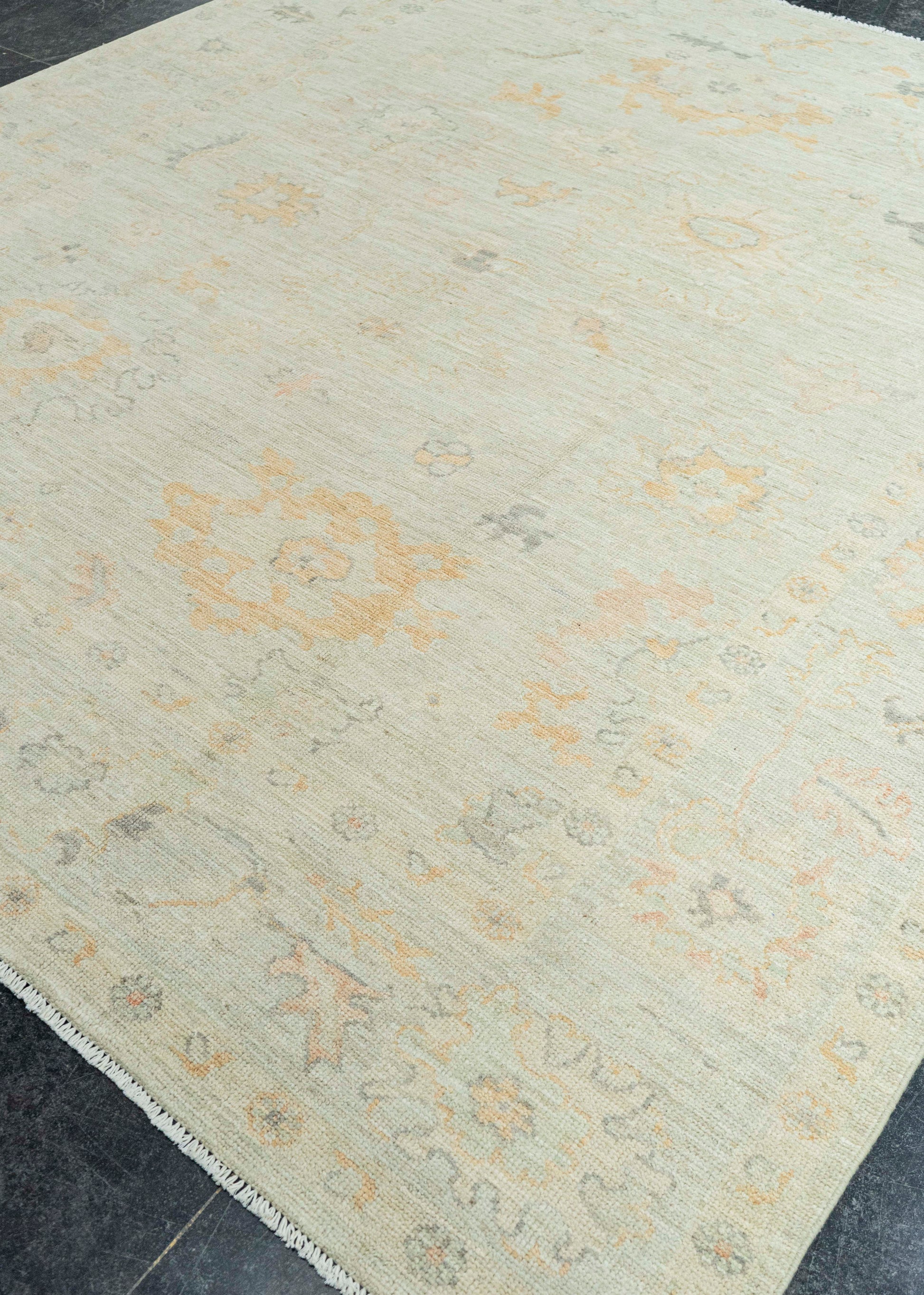 Oushak Square Rug 8'2" x 8'11" #22852
