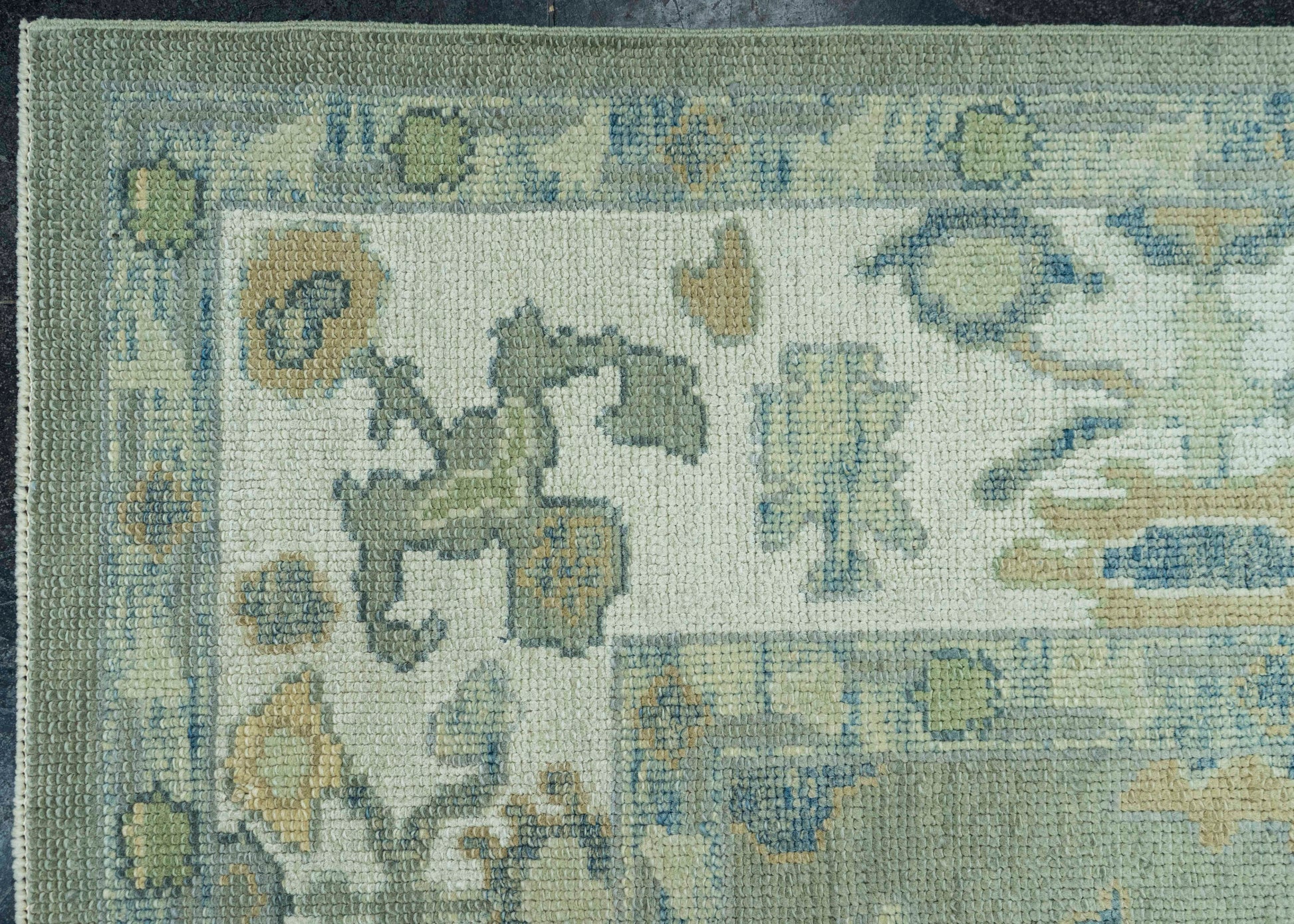 Turkish Oushak Rug 6'1" x 9'1" #19127