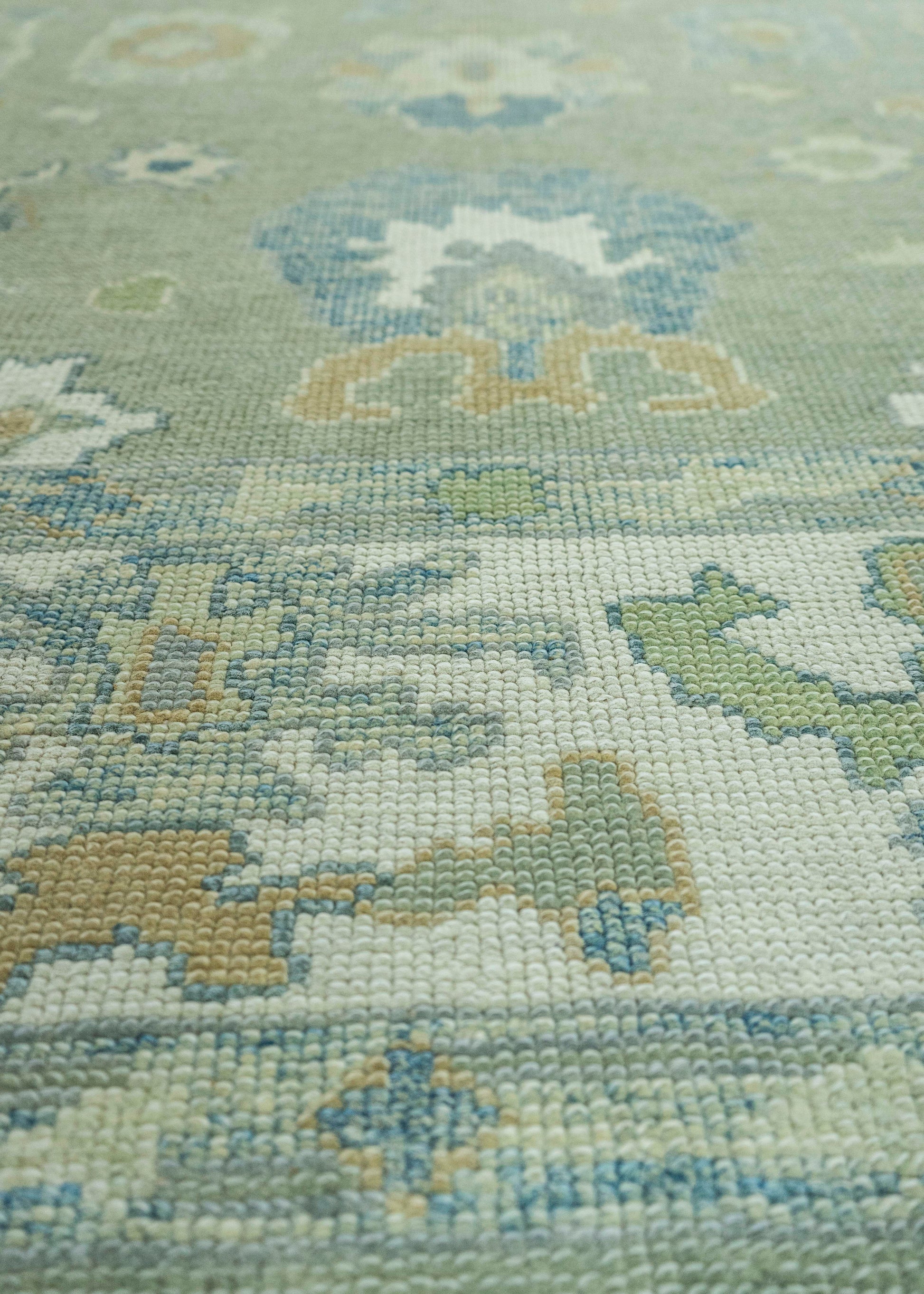 Turkish Oushak Rug 6'1" x 9'1" #19127