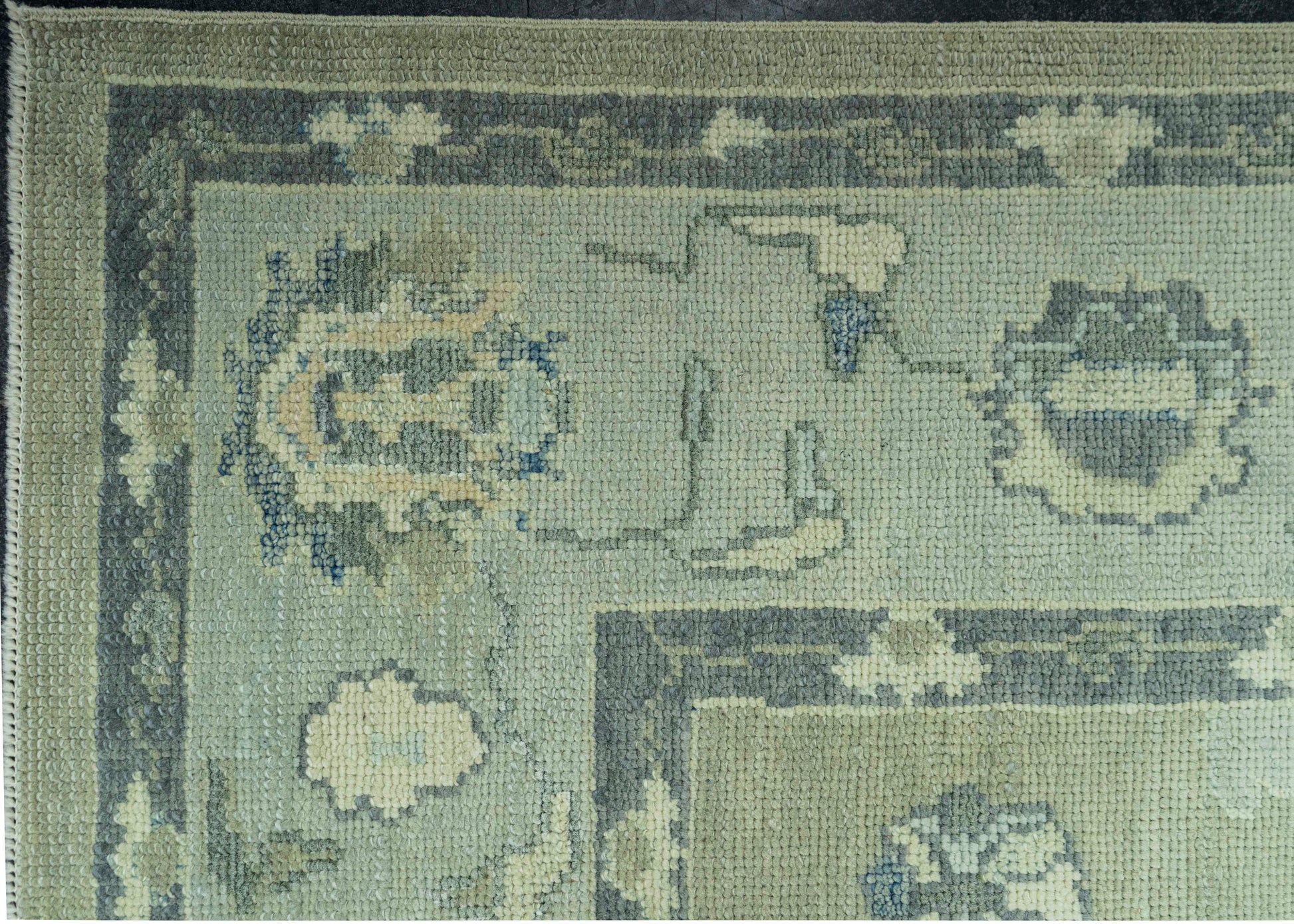 Turkish Oushak Rug 6'1" x 9'1" #19162