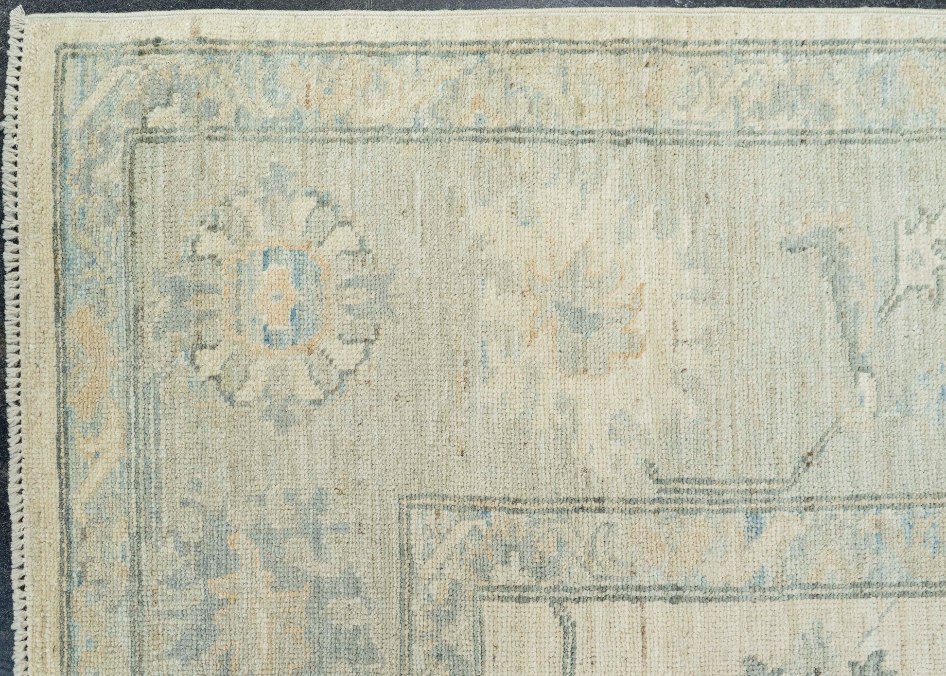 Oushak Square Rug 9'4" x 9' #22699
