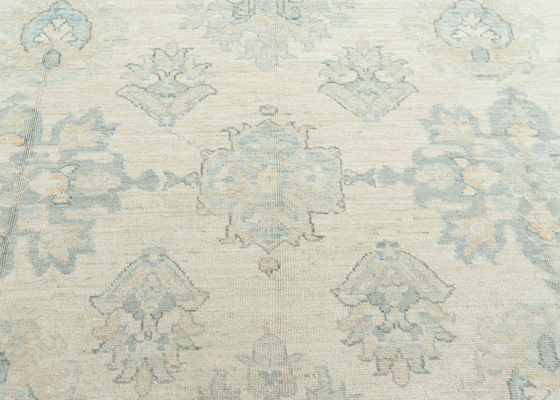 Oushak Square Rug 9'4" x 9' #22699