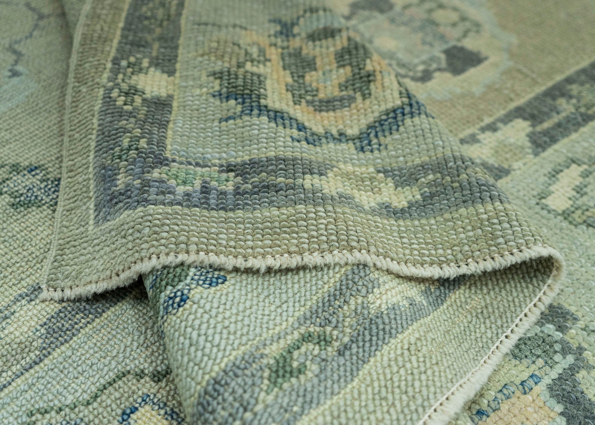 Turkish Oushak Rug 6'1" x 9'1" #19162