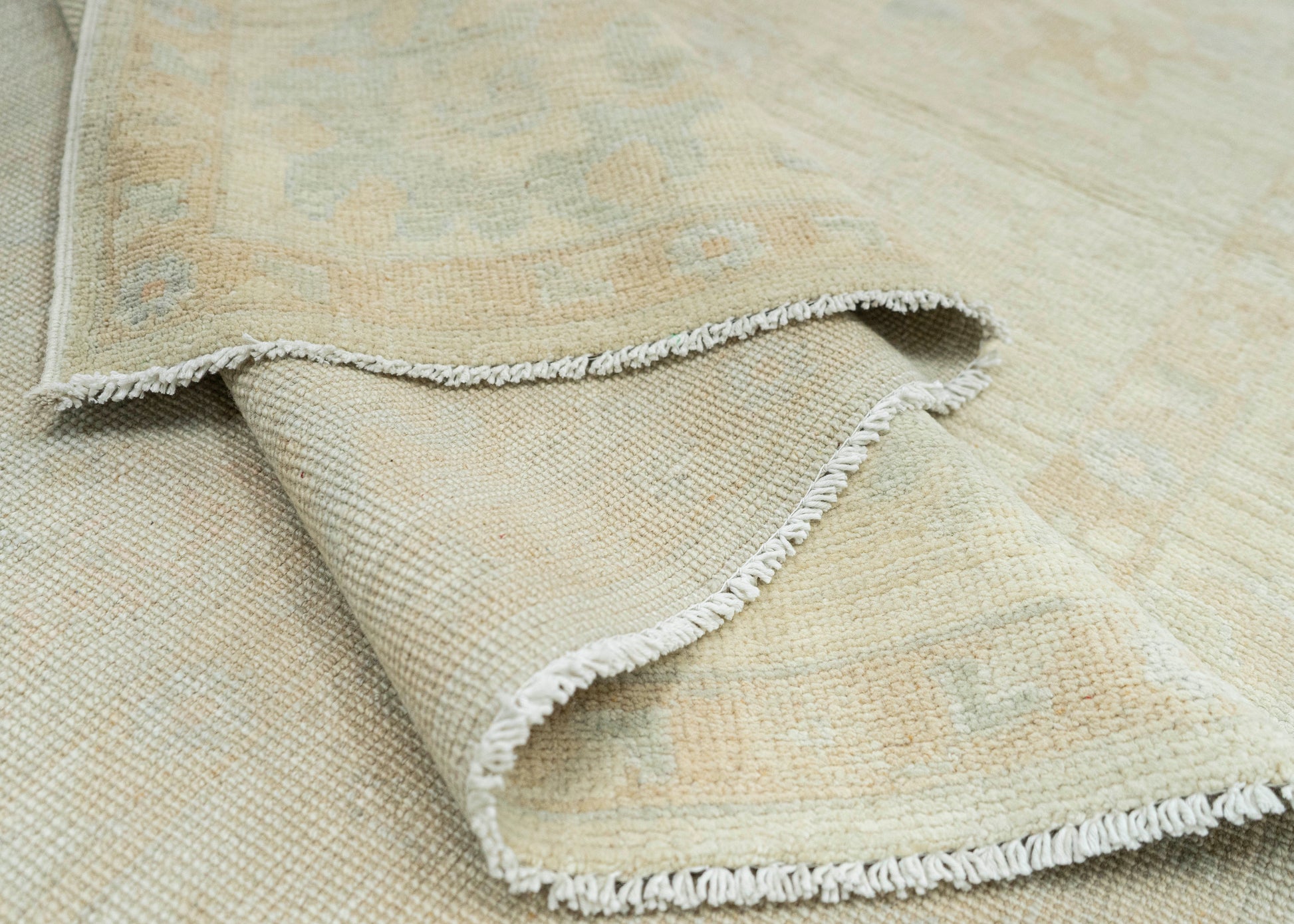 Oushak Square Rug 8' x 8'1" #22747