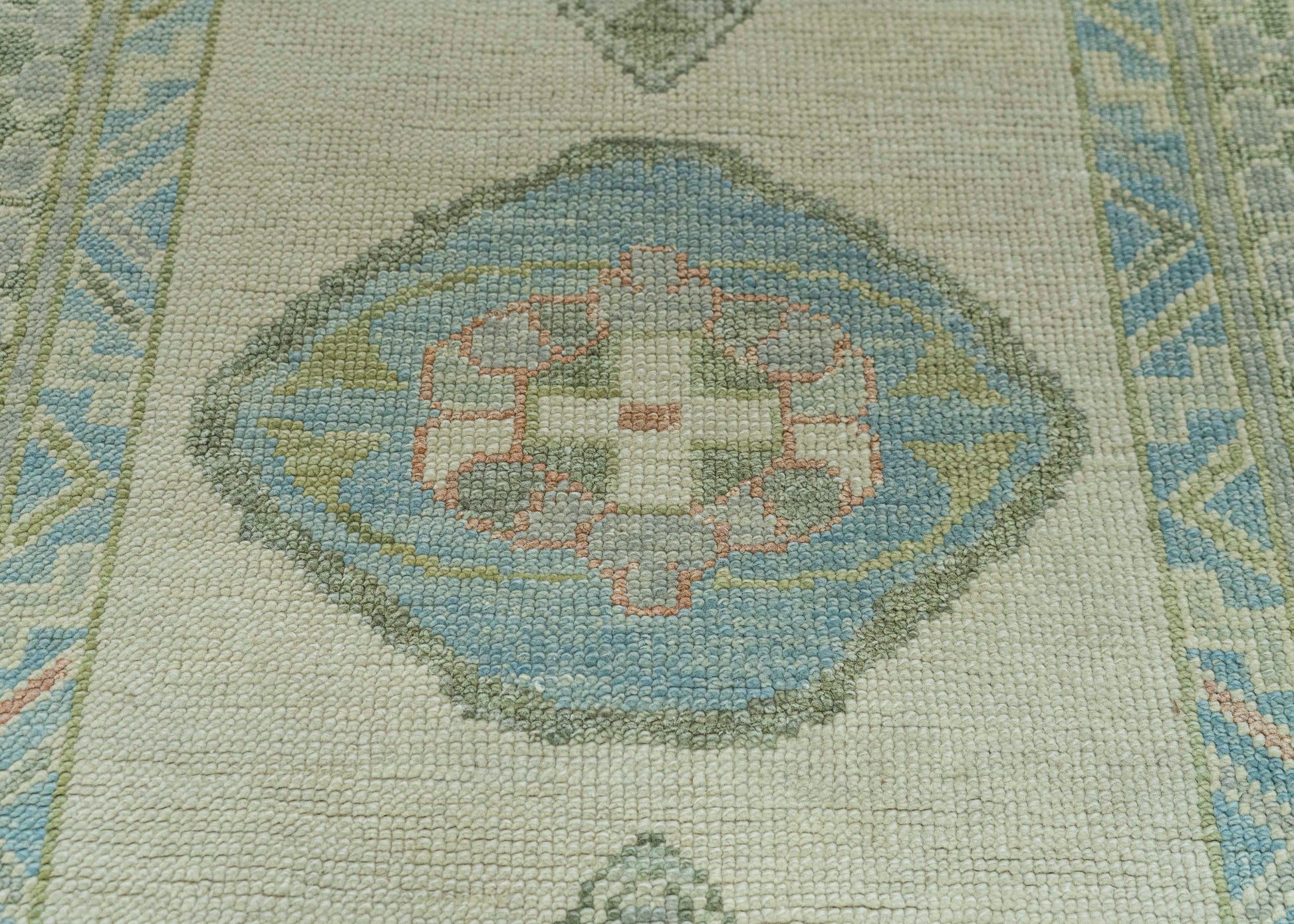Turkish Oushak Rug 2'8" x 9'4" #19032