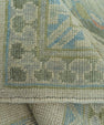 Turkish Oushak Rug 2'8" x 9'4" #19032