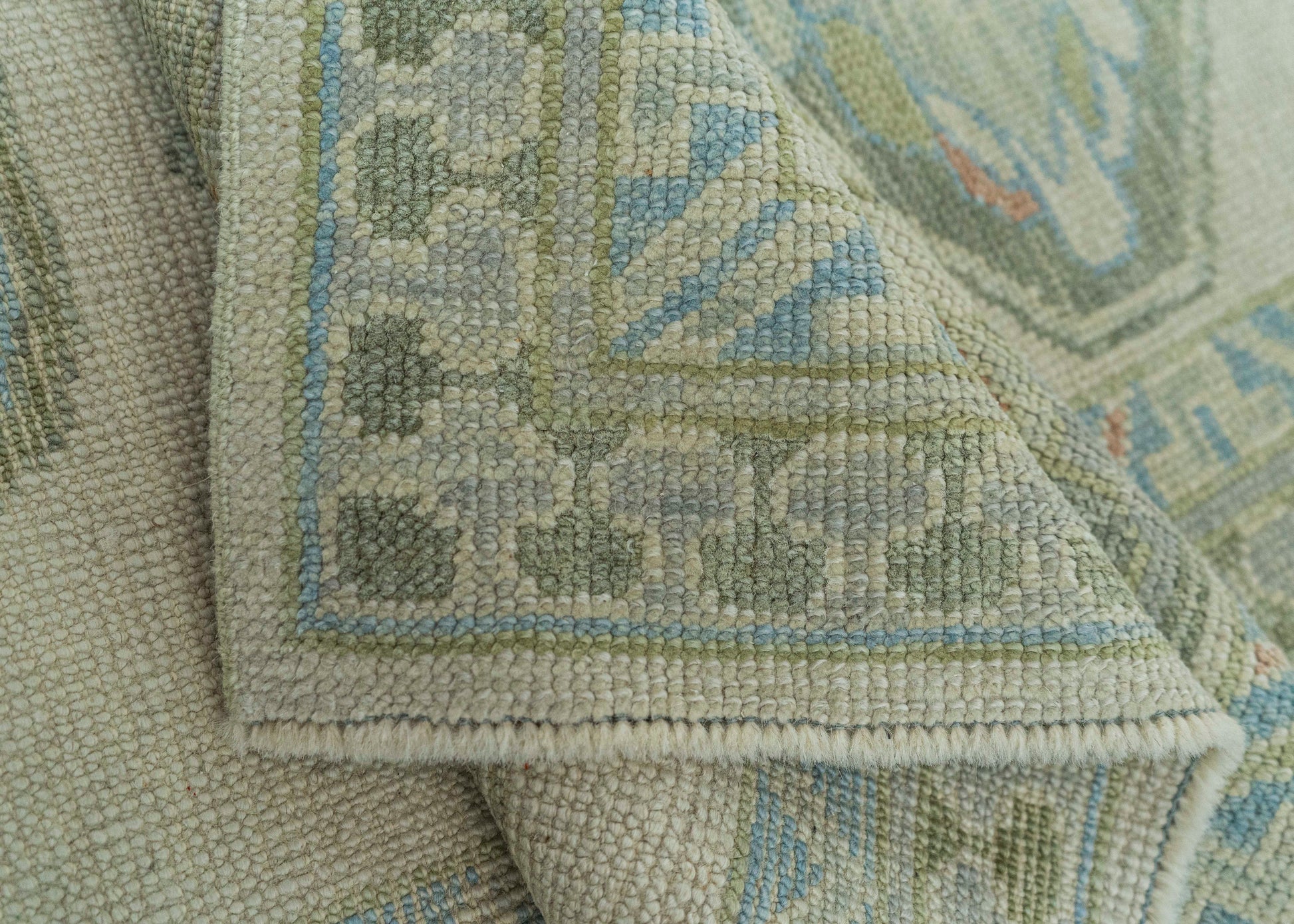 Turkish Oushak Rug 2'8" x 9'4" #19032