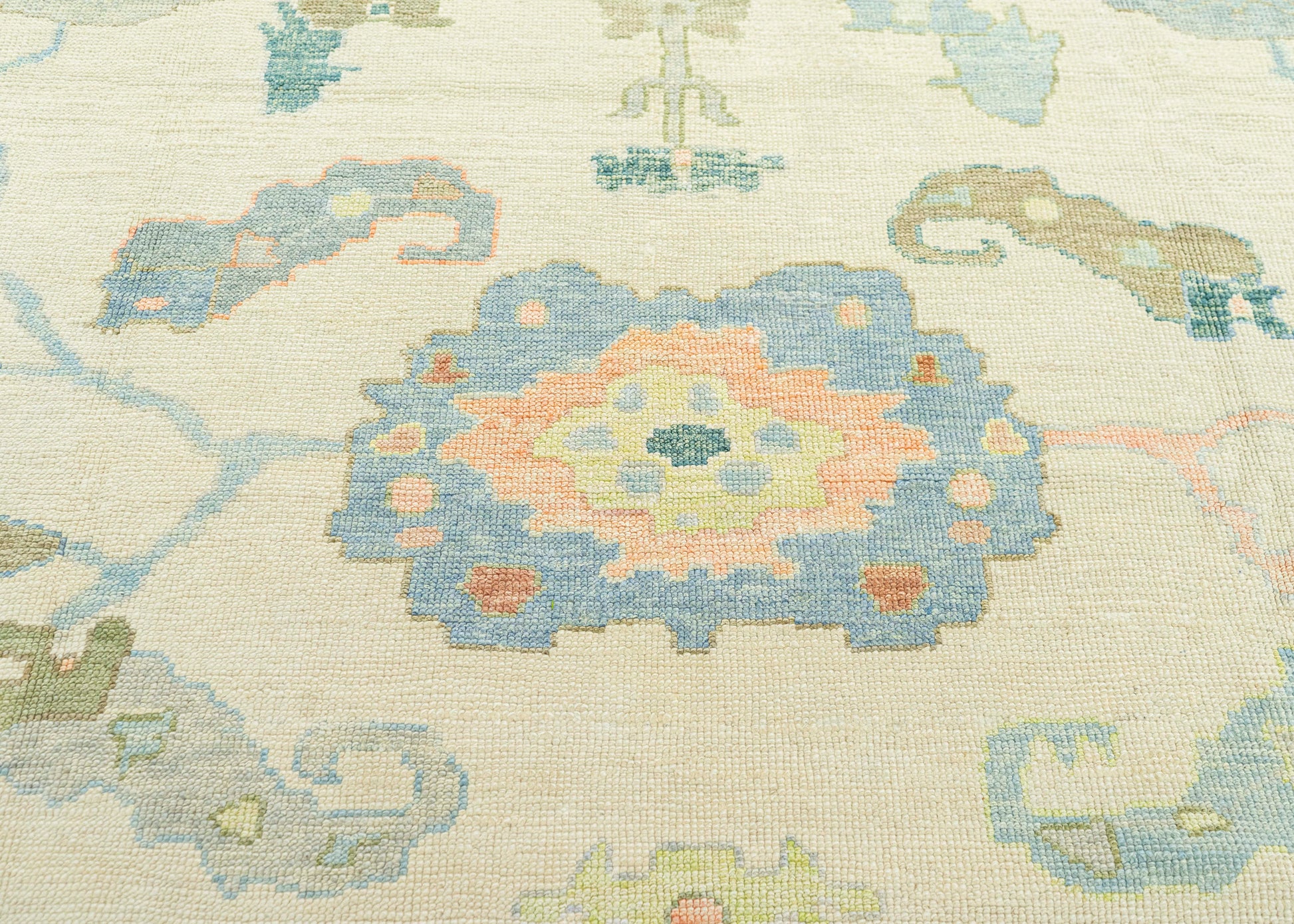 Turkish Oushak Rug 9'10" x 10'6" #22175