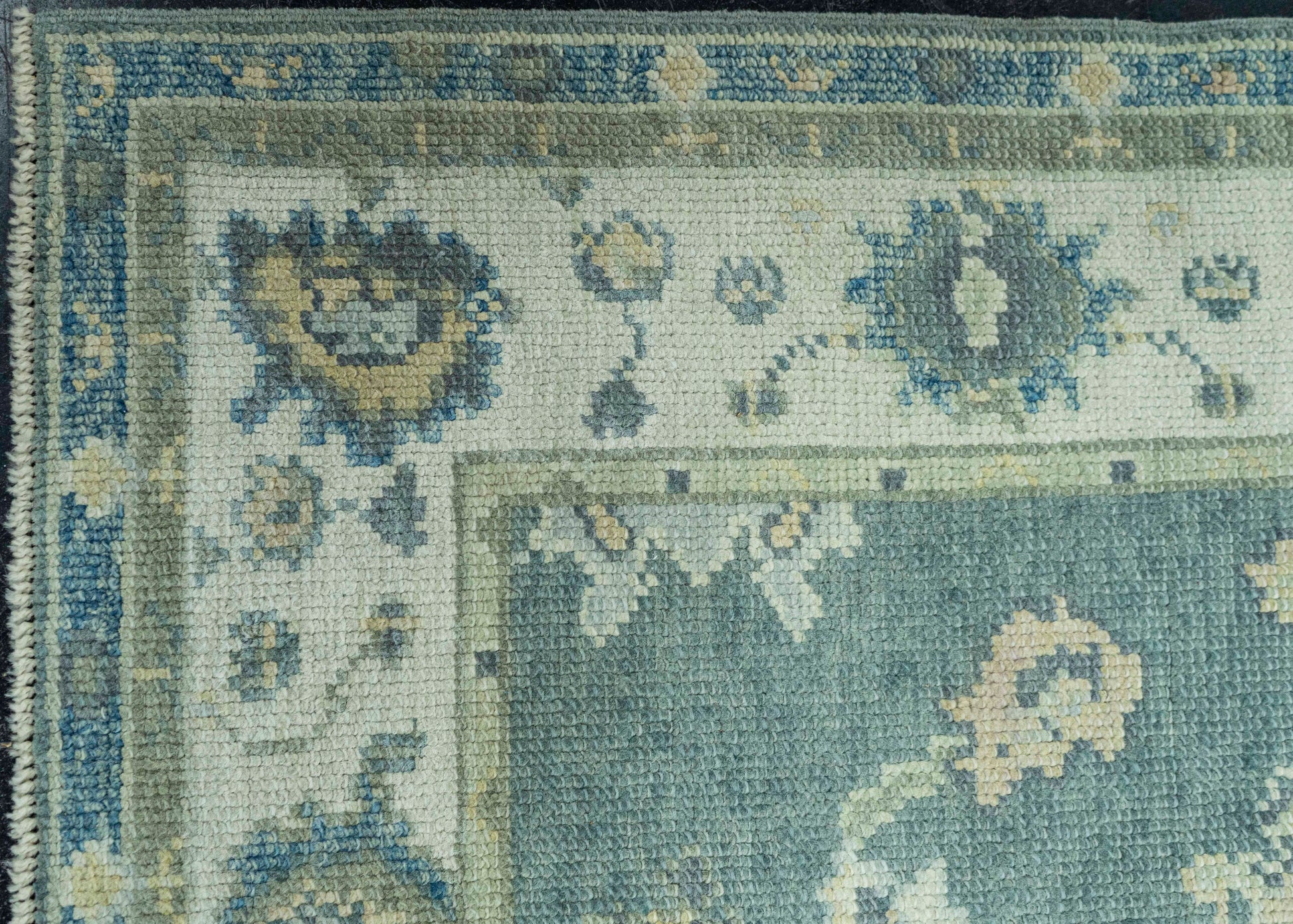 Turkish Oushak Rug 2'10" x 9'8" #19165