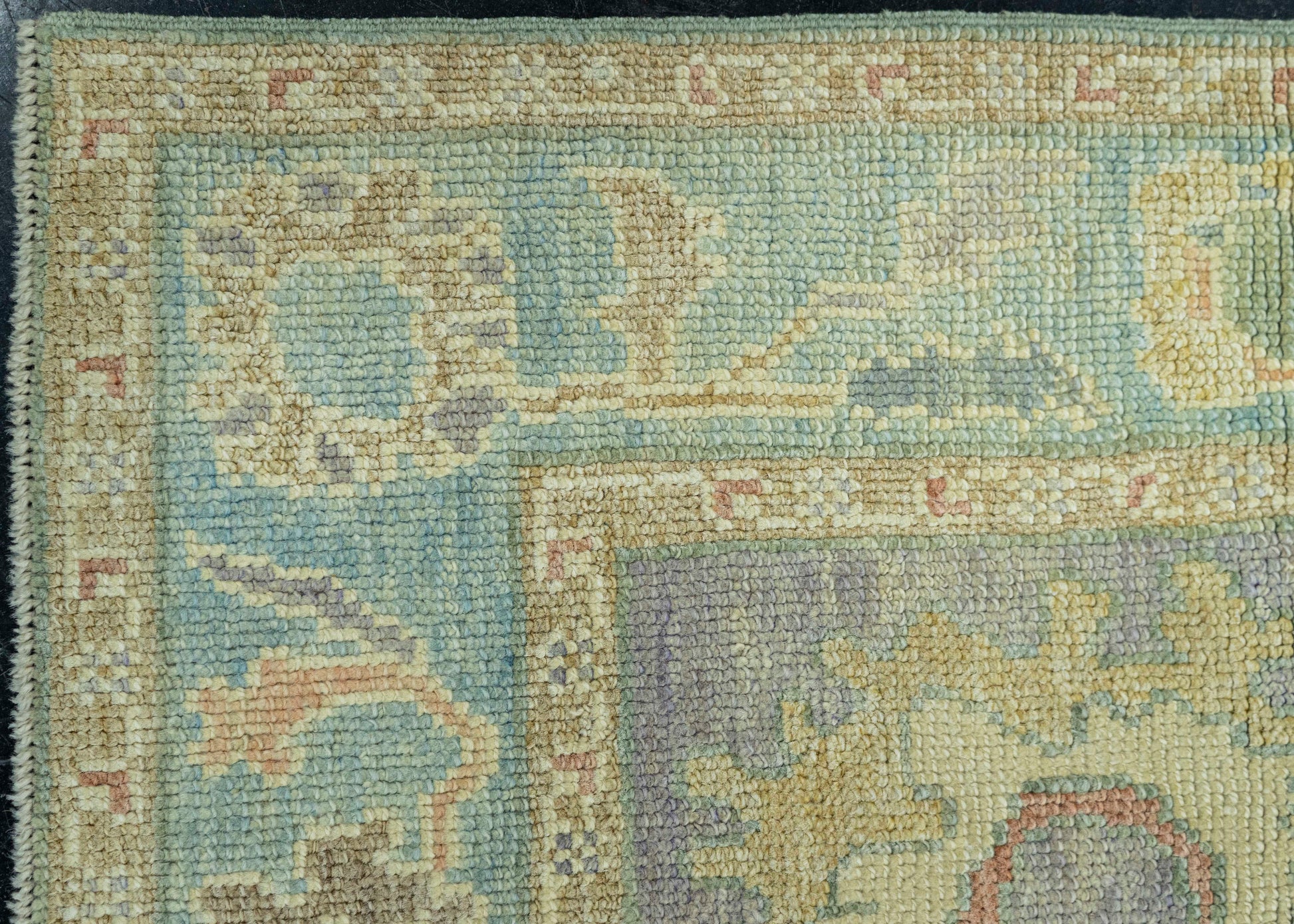 Turkish Oushak Rug 2'9" x 8'8" #19160
