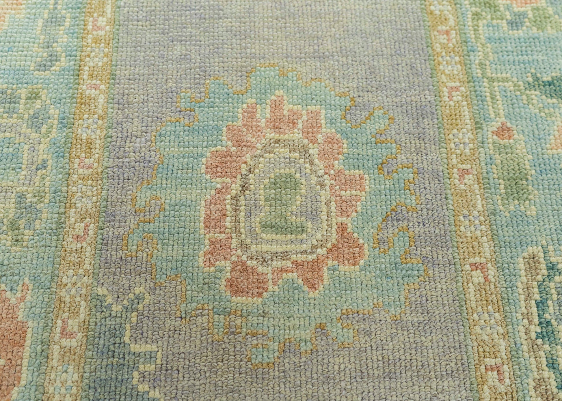 Turkish Oushak Rug 2'9" x 8'8" #19160
