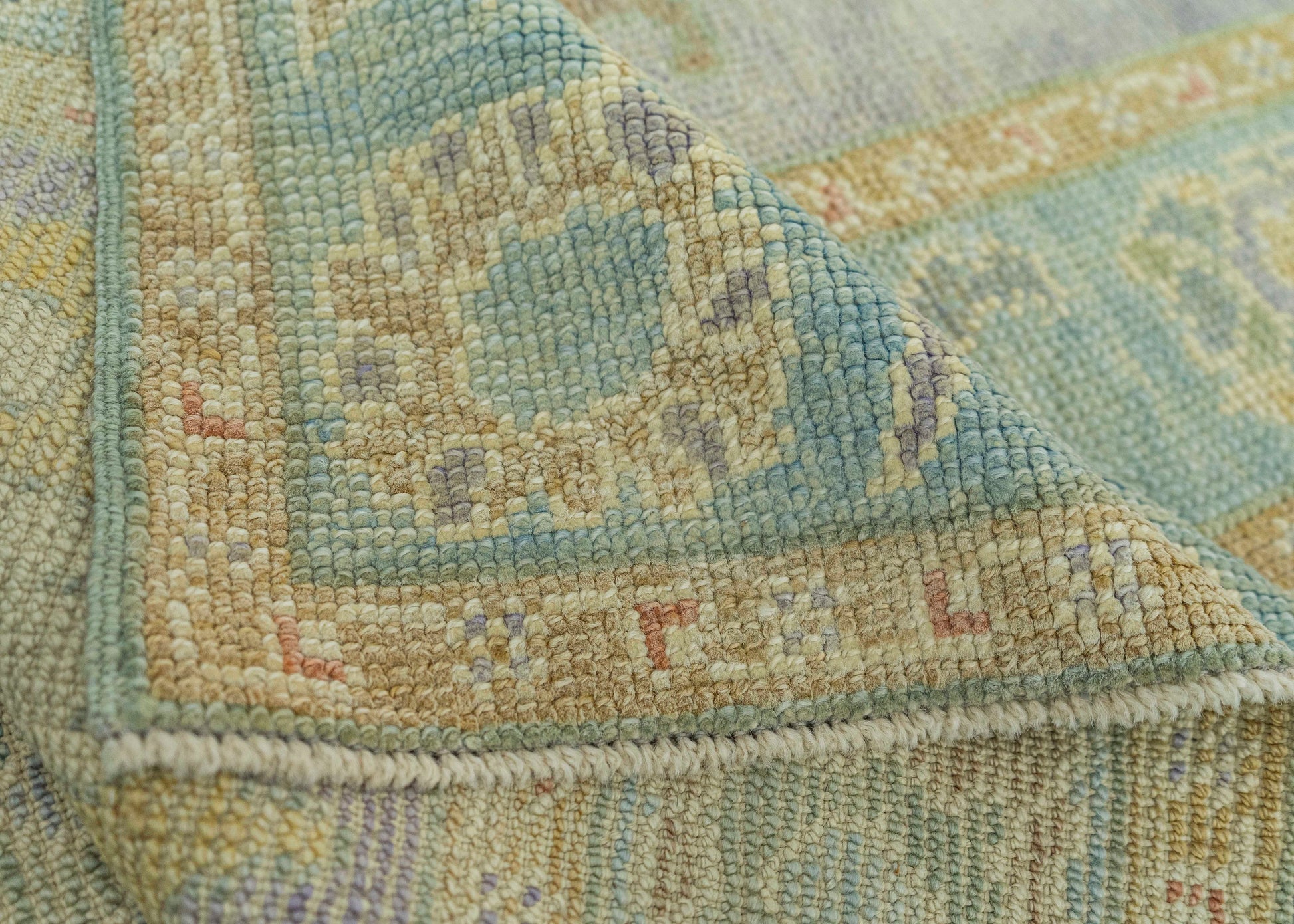 Turkish Oushak Rug 2'9" x 8'8" #19160