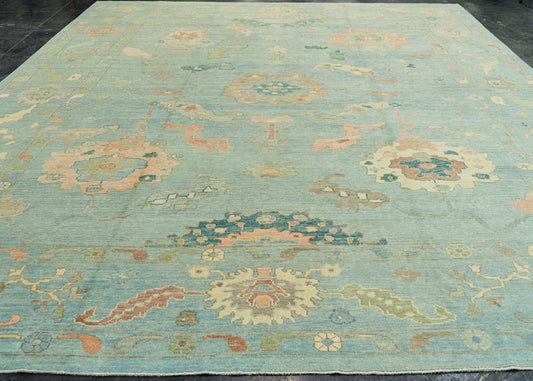 Turkish Oushak Rug 12'2" x 15'1" #22132