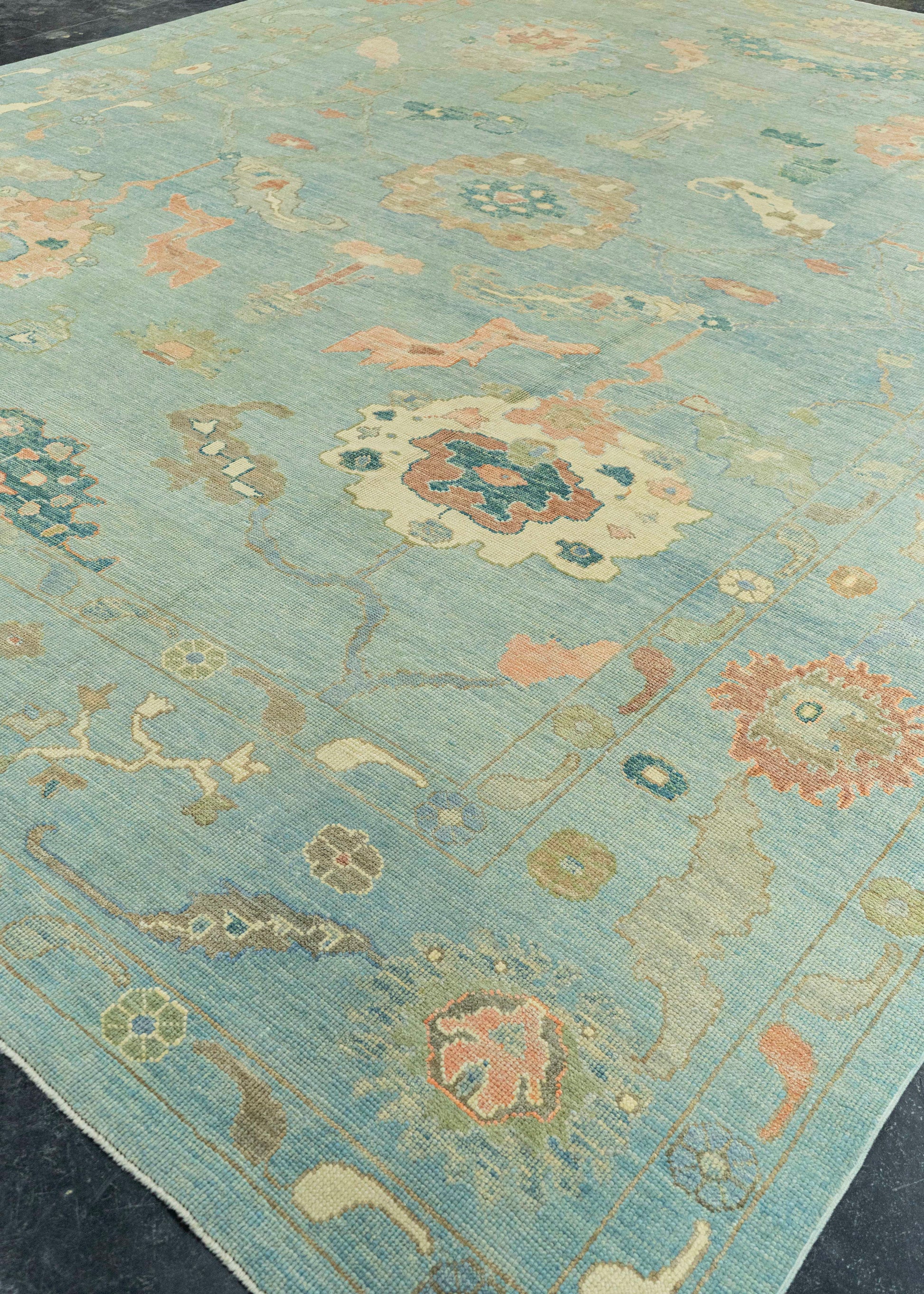 Turkish Oushak Rug 12'2" x 15'1" #22132