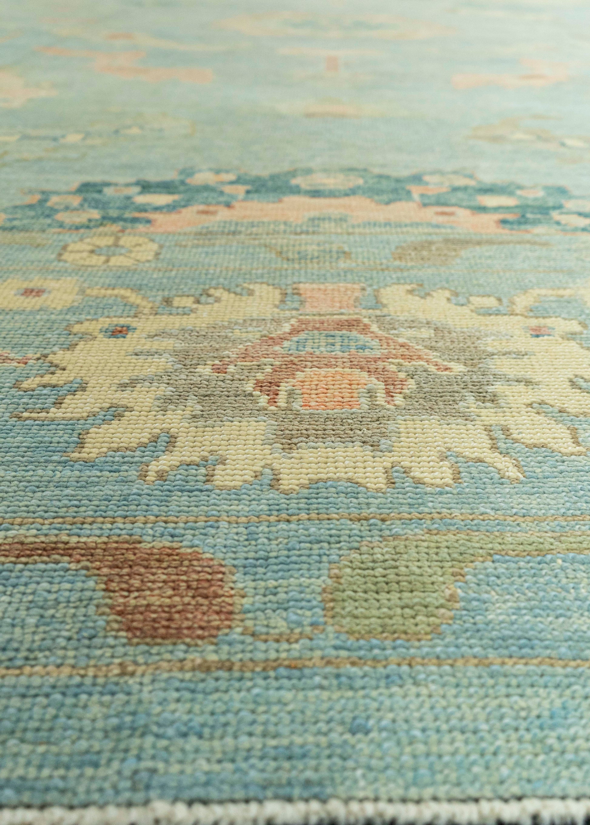 Turkish Oushak Rug 12'2" x 15'1" #22132