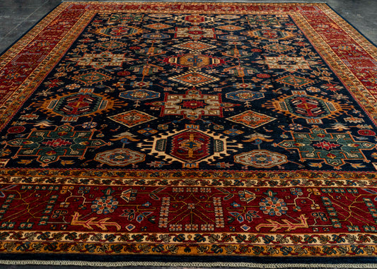Oriental Handmade Rug  12'3" x 14'9" #22647