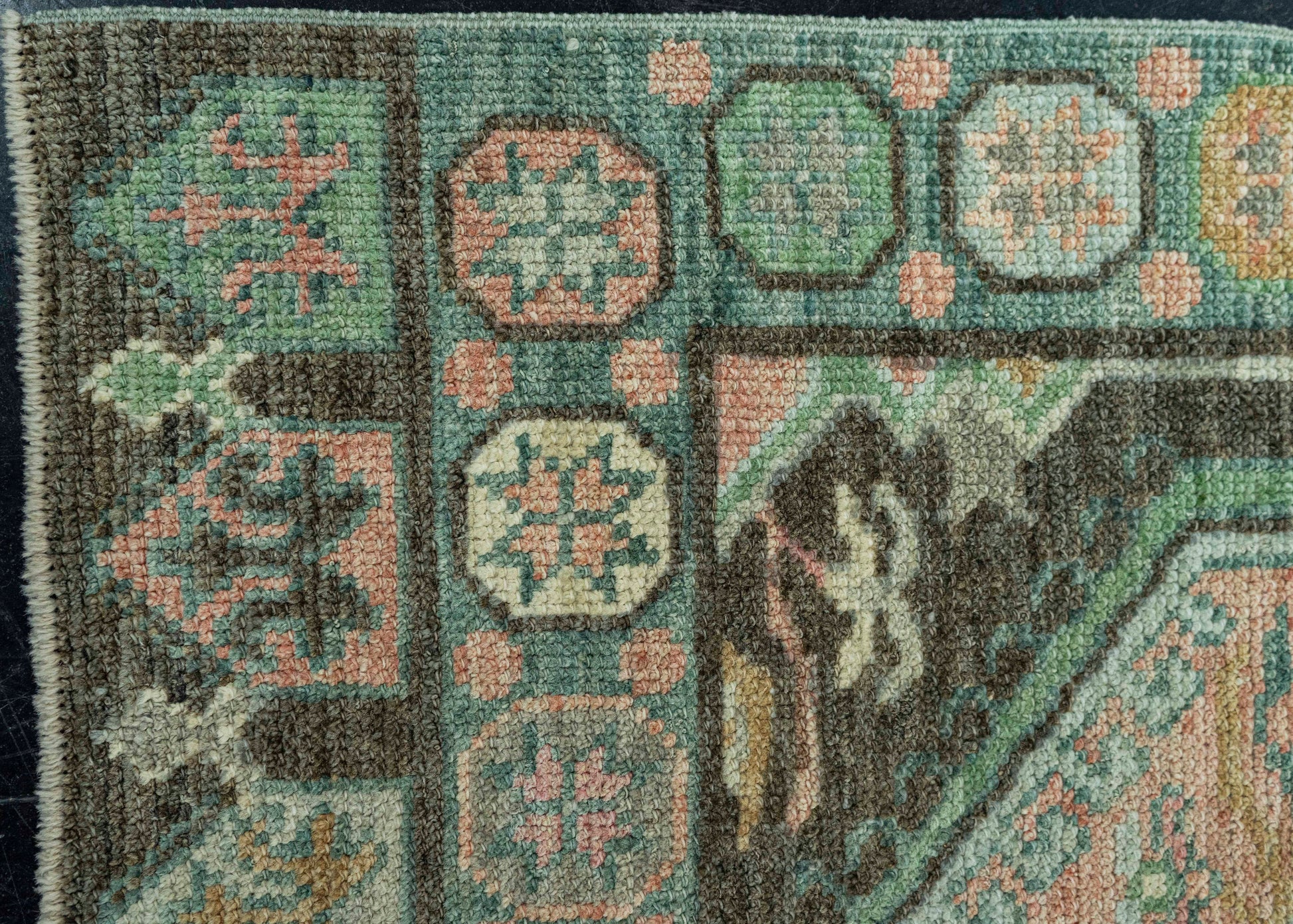 Turkish Oushak Rug 2'8" x 8'5" #20031