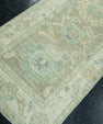 Turkish Oushak Rug 2'5" x 8'7" #19269