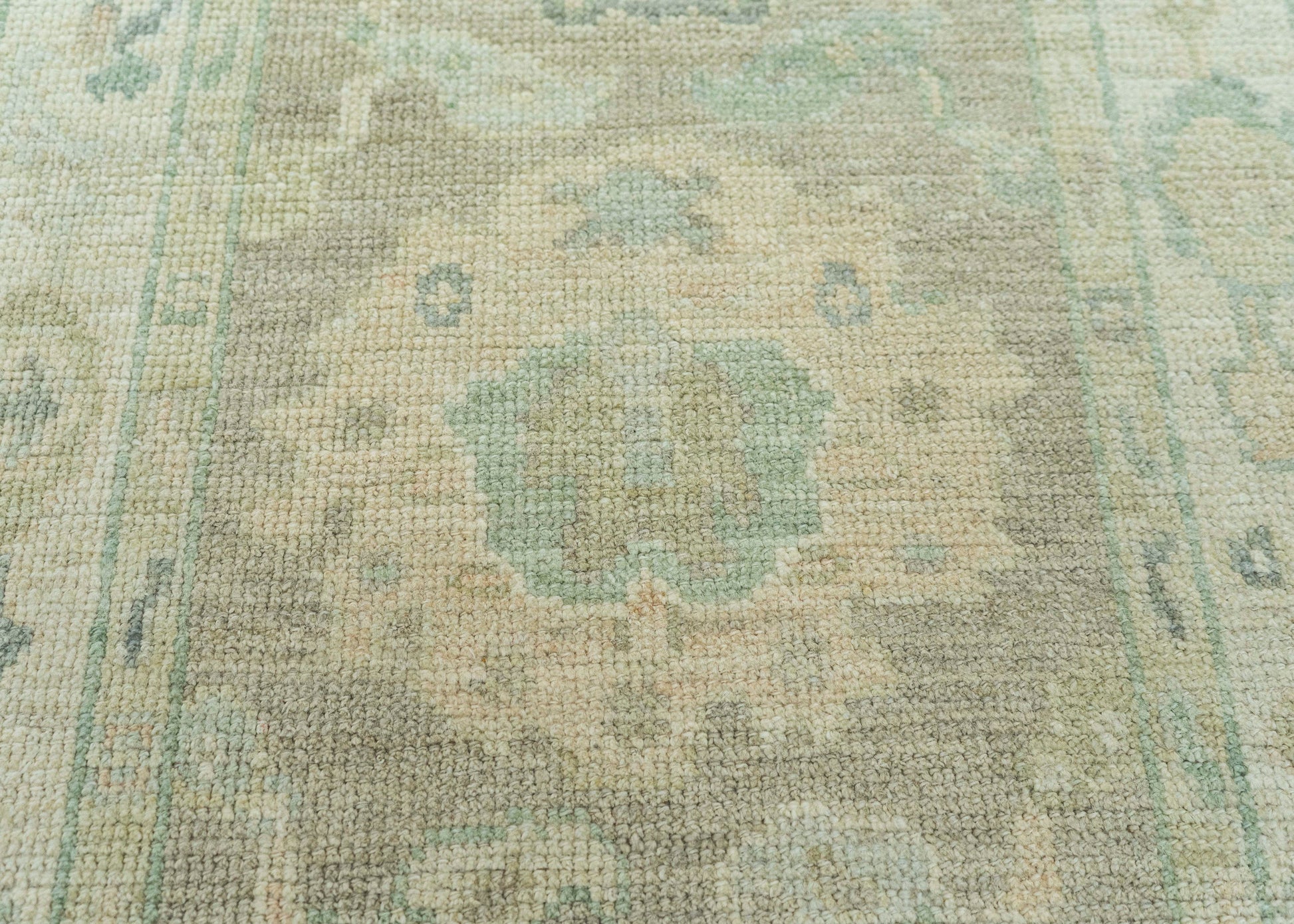 Turkish Oushak Rug 2'5" x 8'7" #19269