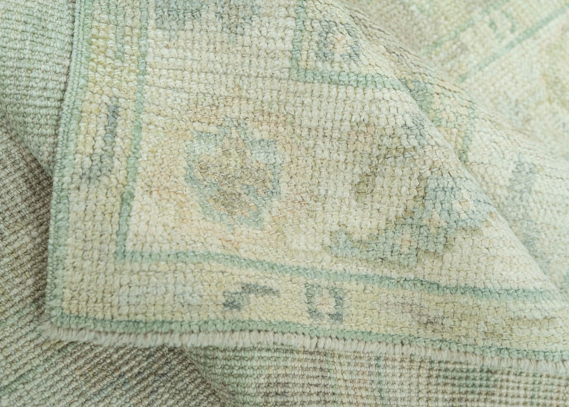 Turkish Oushak Rug 2'5" x 8'7" #19269