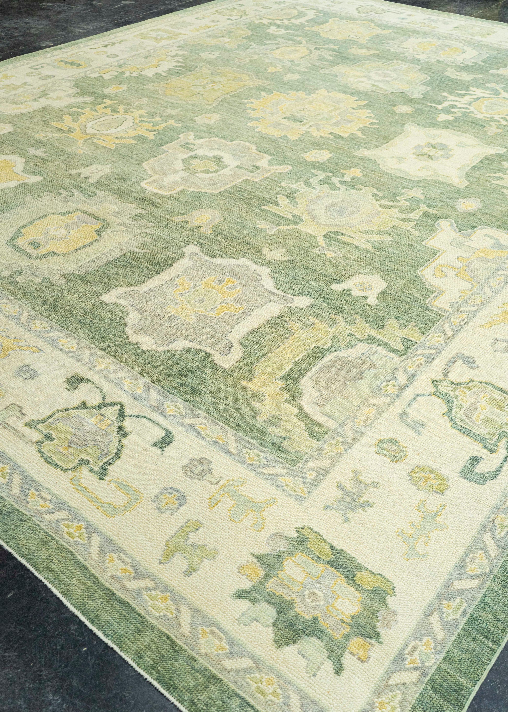 Turkish Oushak Rug 12'3" x 15'6" #22222