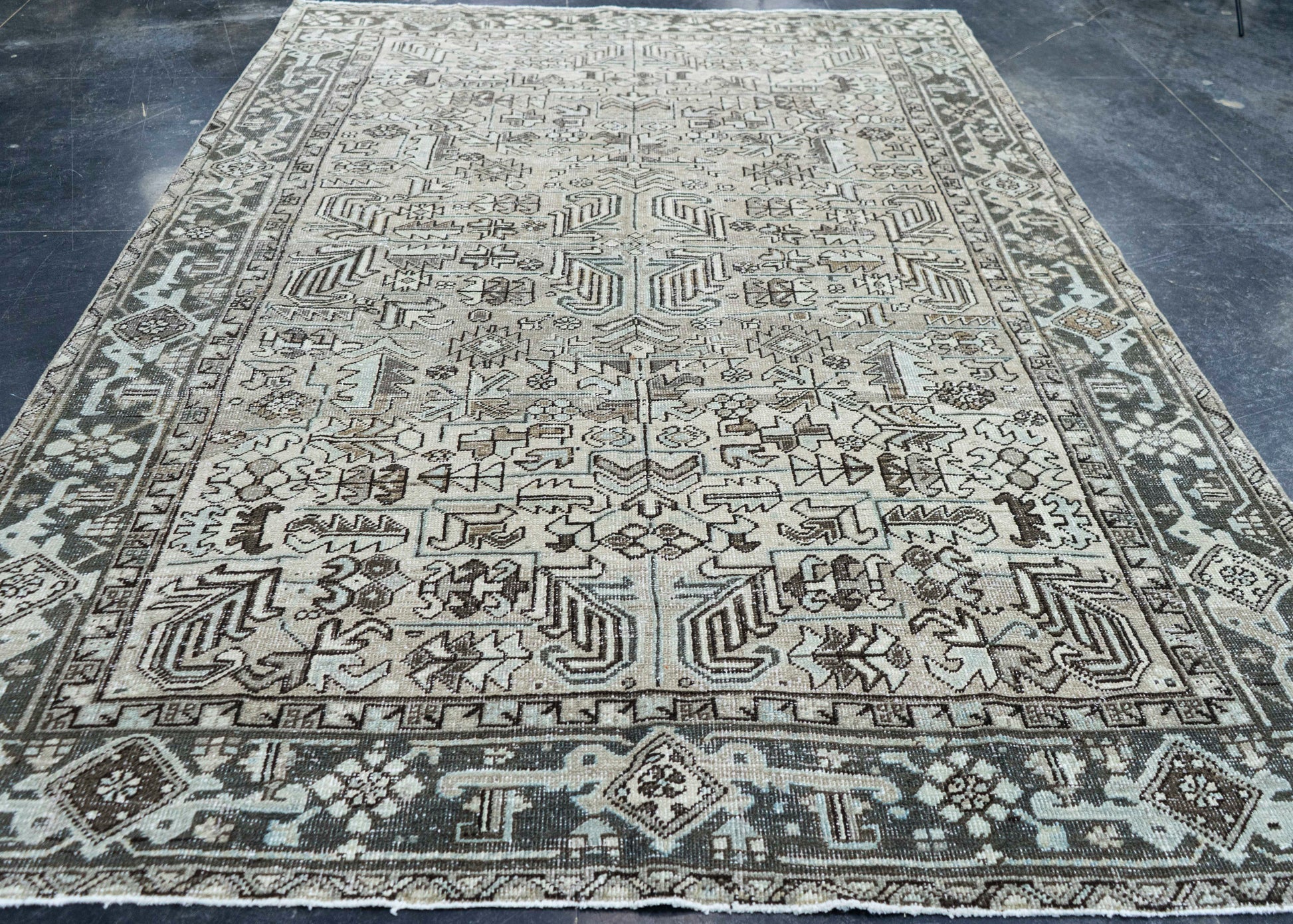 Turkish Vintage Rug 7'7" x 10'6" #16722