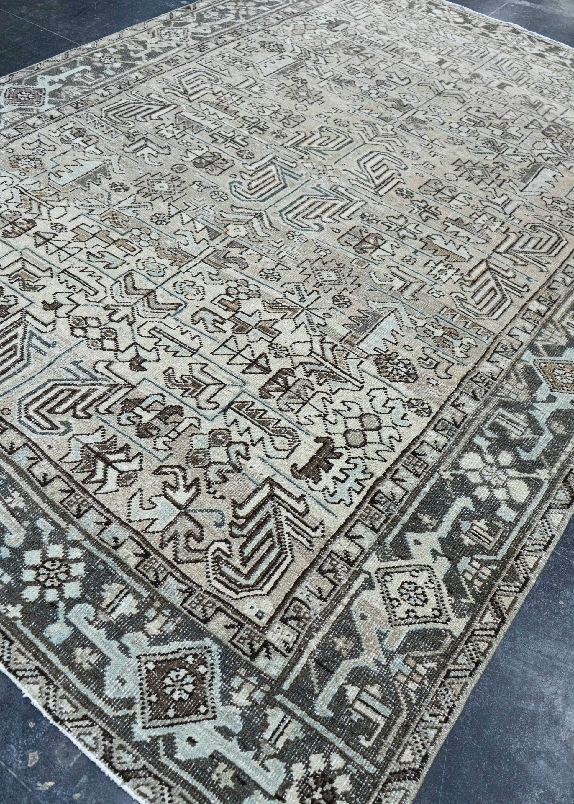 Turkish Vintage Rug 7'7" x 10'6" #16722