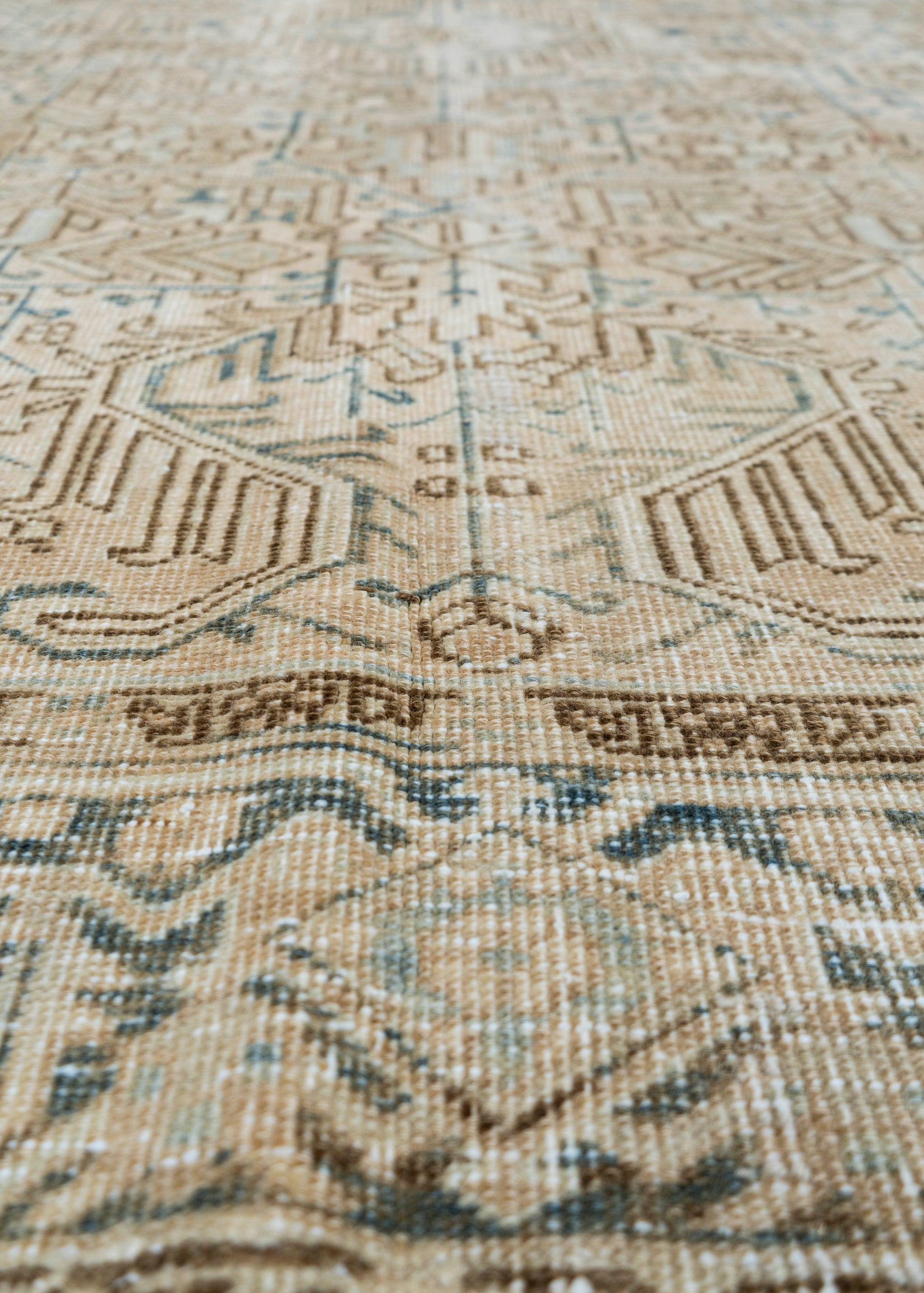 Antique Heriz Rug 7'6" x 10'4" #16898