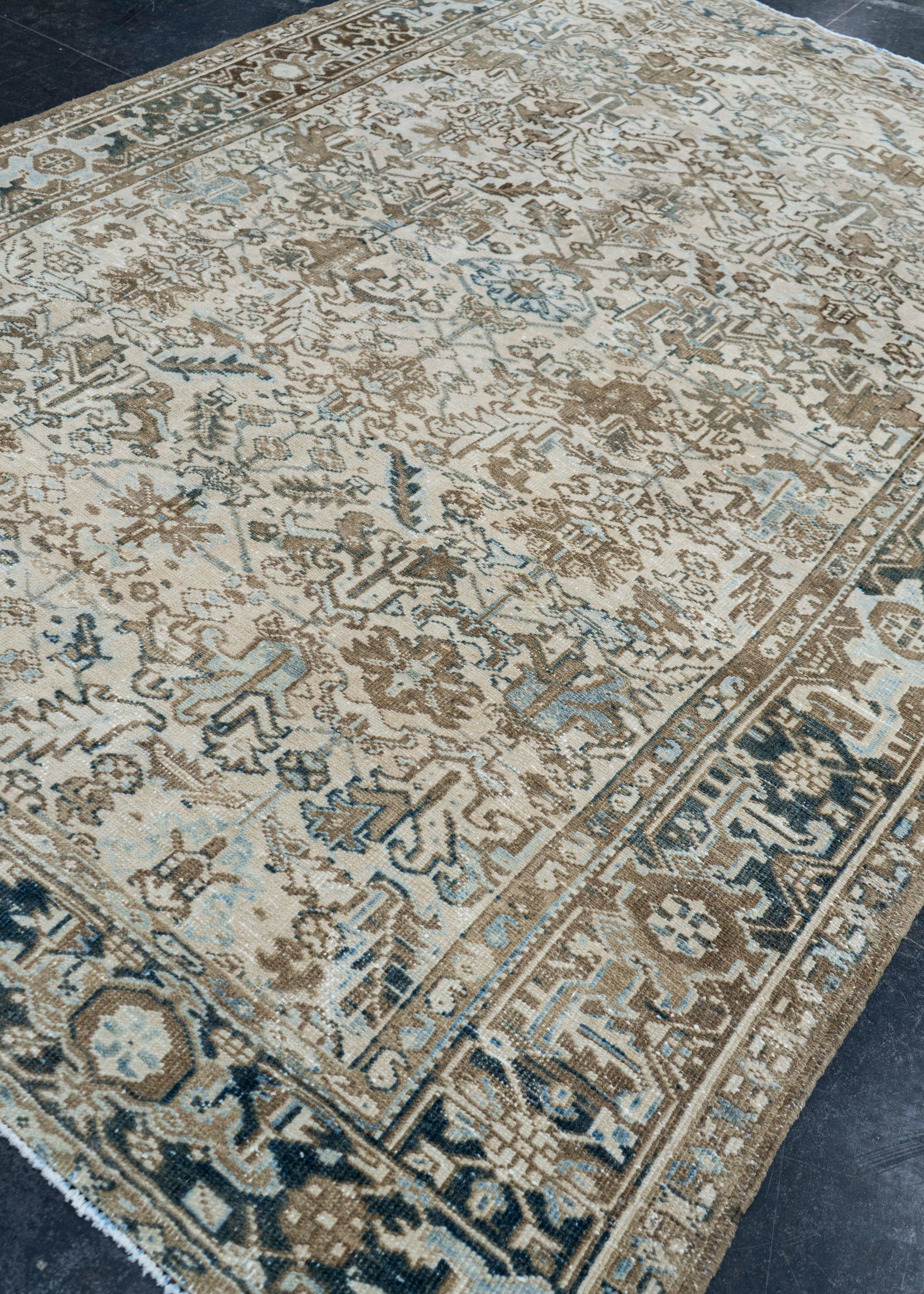 Turkish Vintage Rug 7'4" x 10'5" #16899