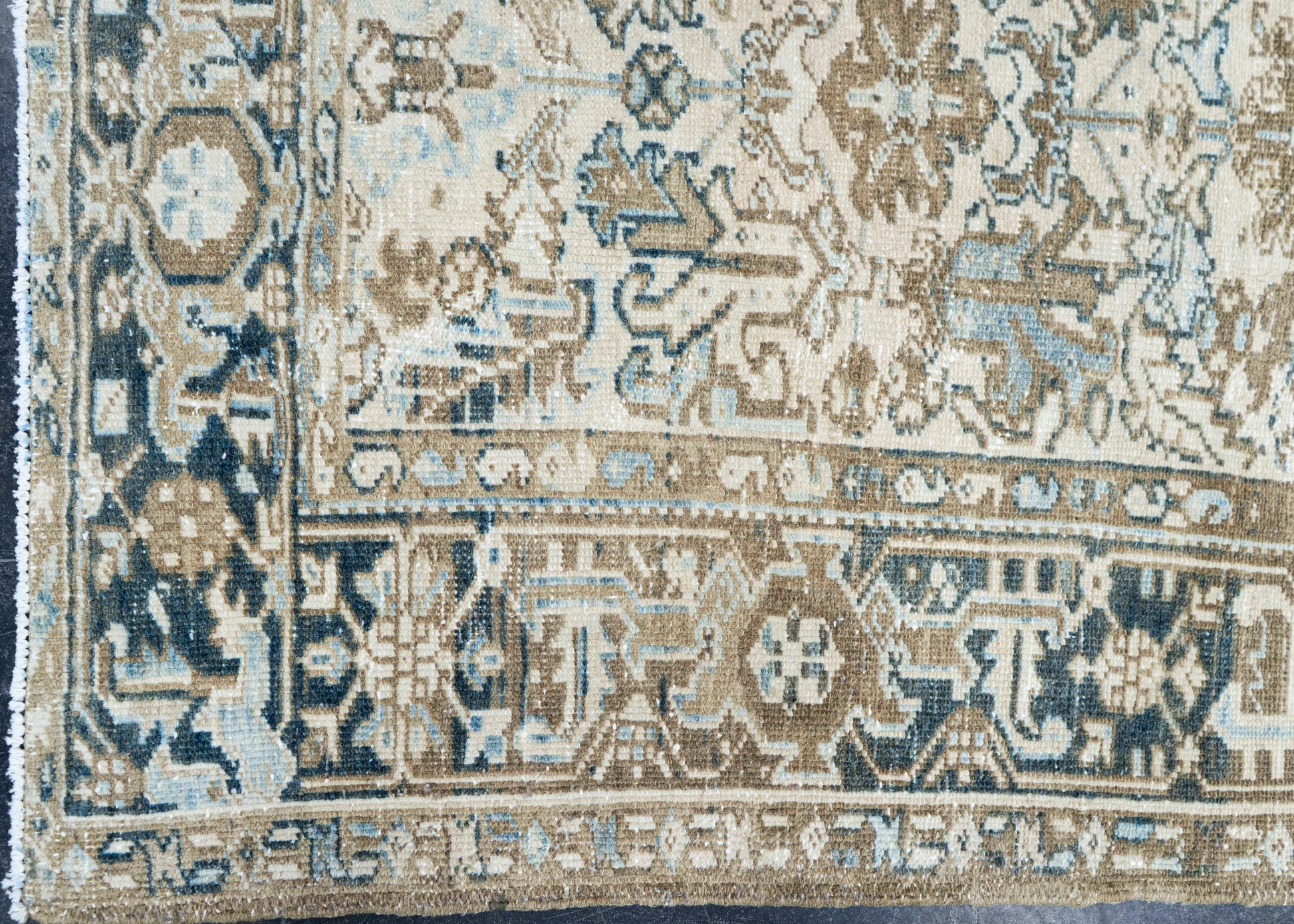 Turkish Vintage Rug 7'4" x 10'5" #16899