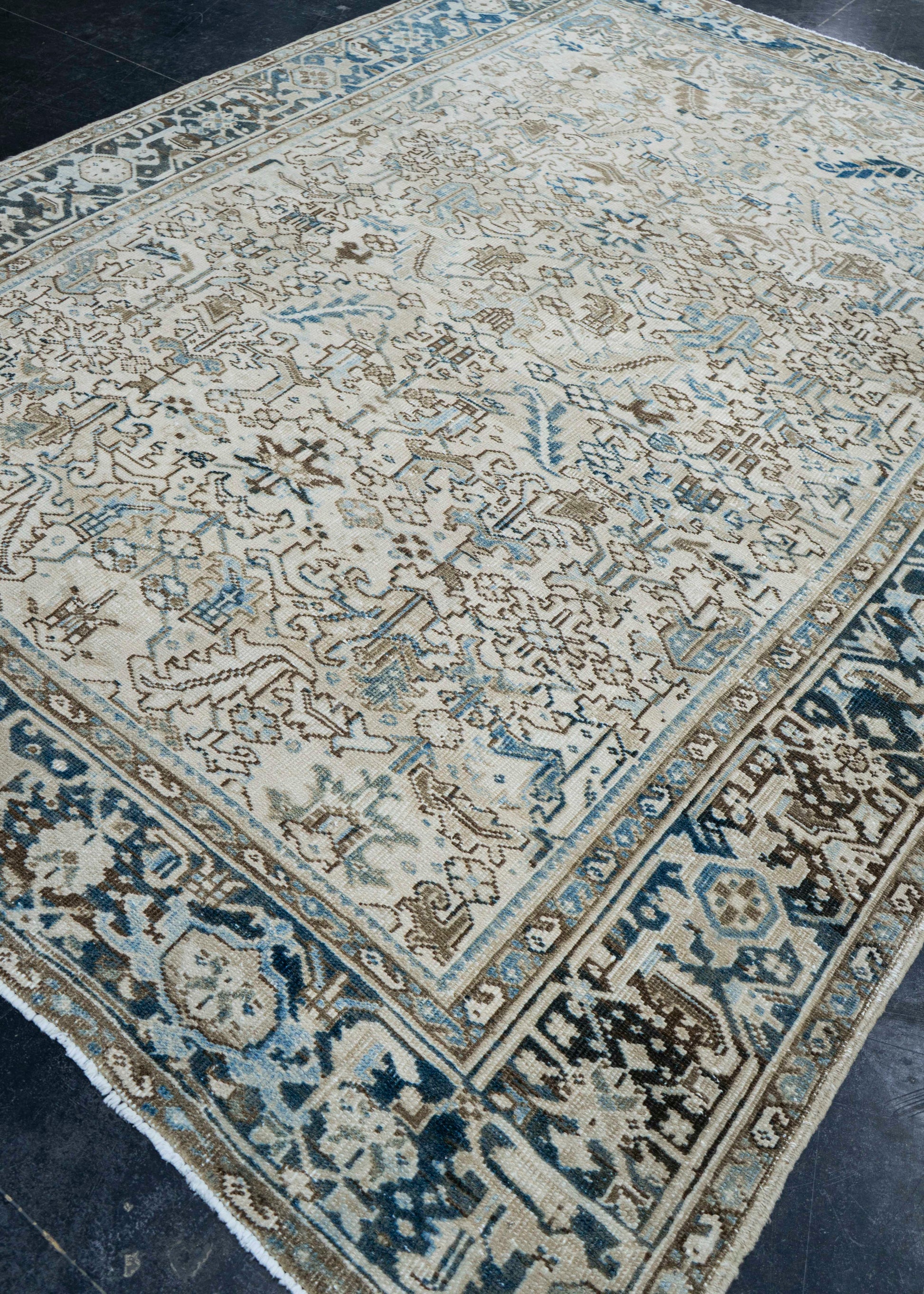 Turkish Vintage Rug 7'4" x 10' #16867