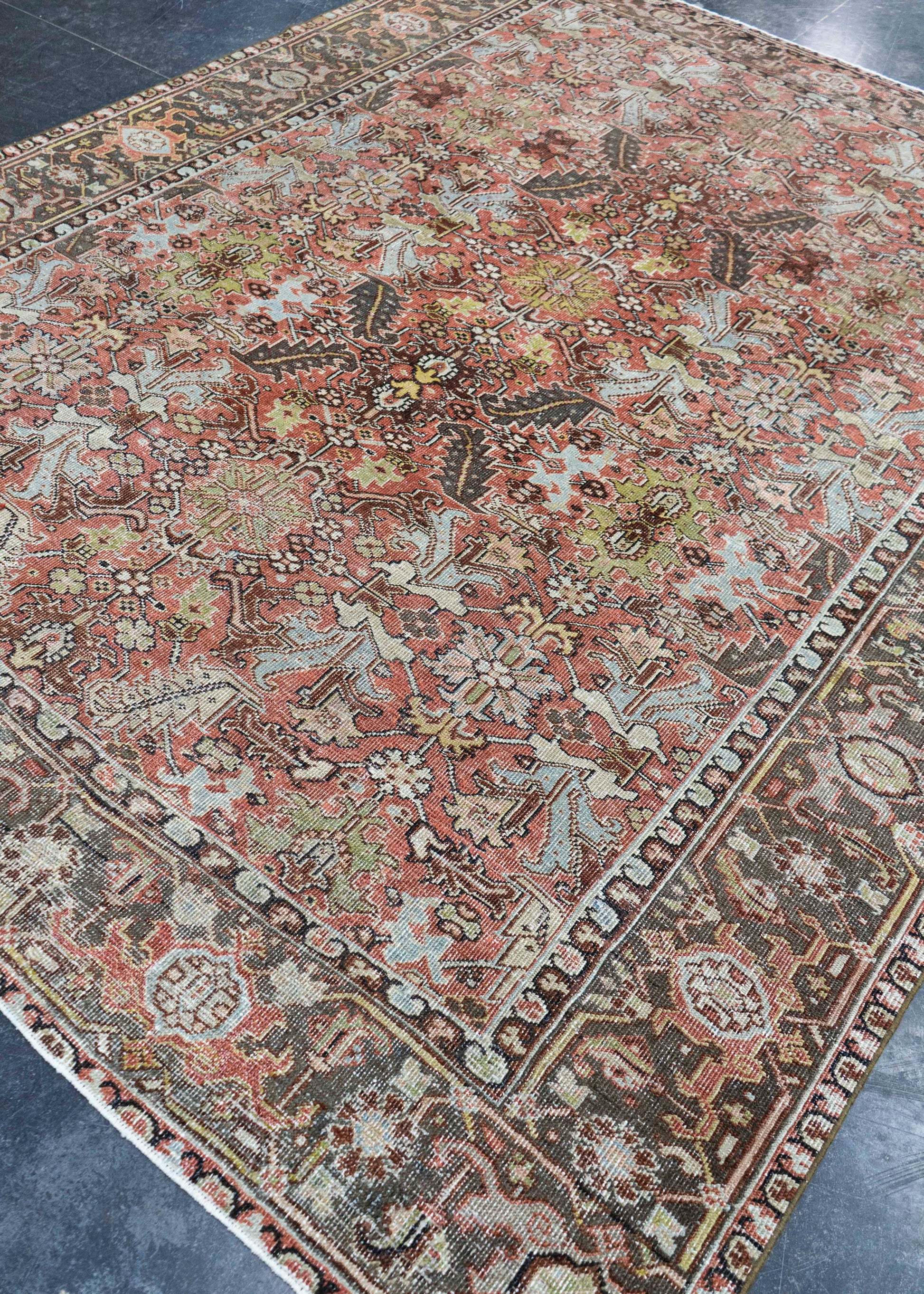 Turkish Vintage Rug 7'4" x 9'5" #16868